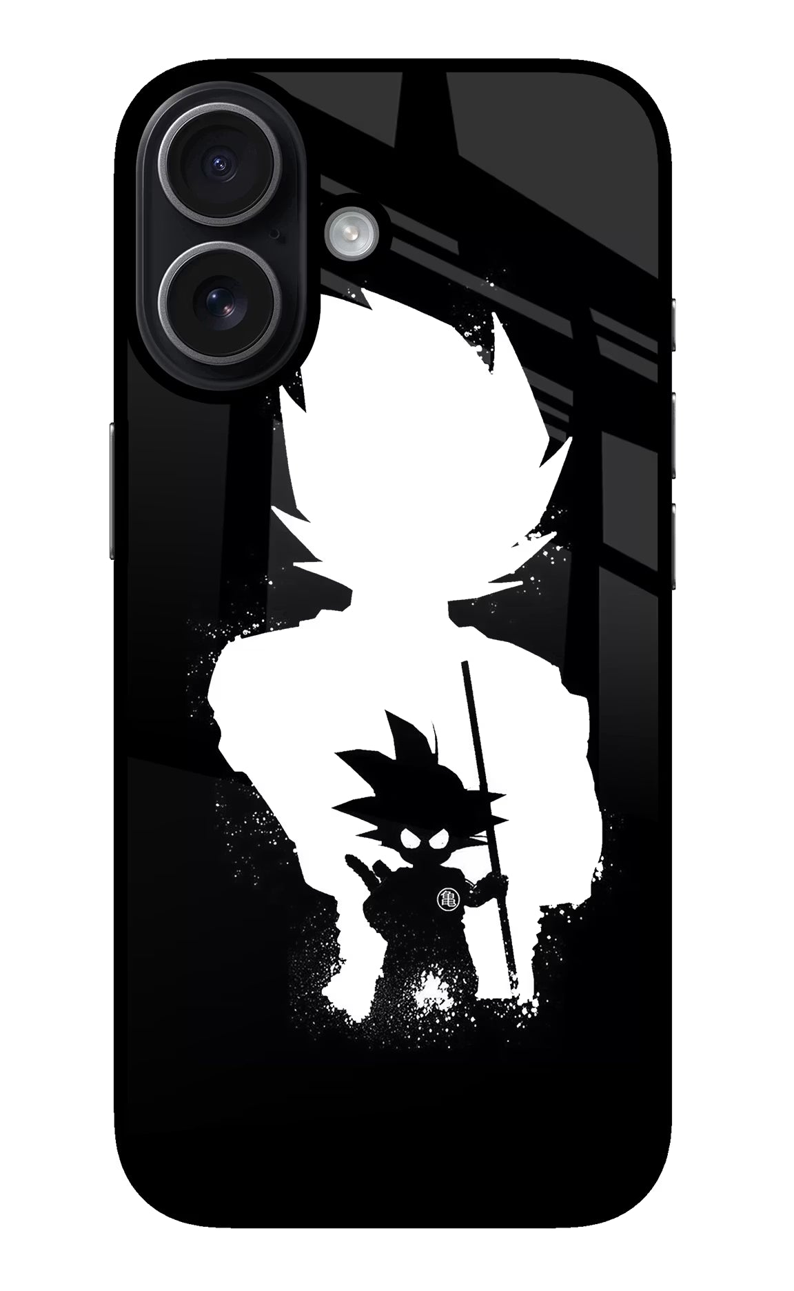 Goku Shadow iPhone 17 Glass Case