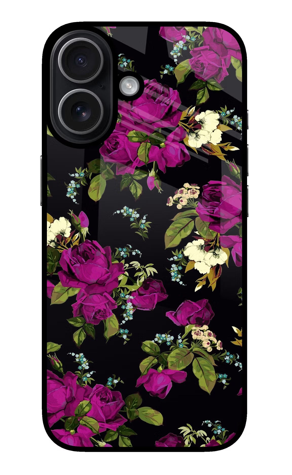 Flowers iPhone 17 Glass Case