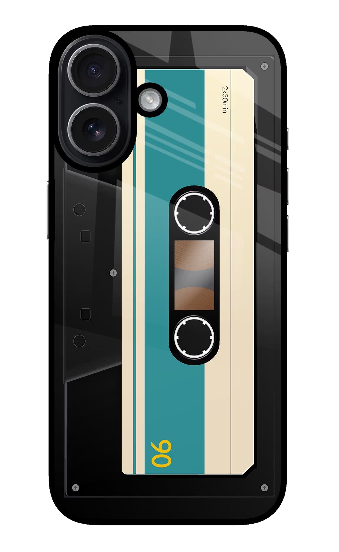 Cassette iPhone 17 Glass Case