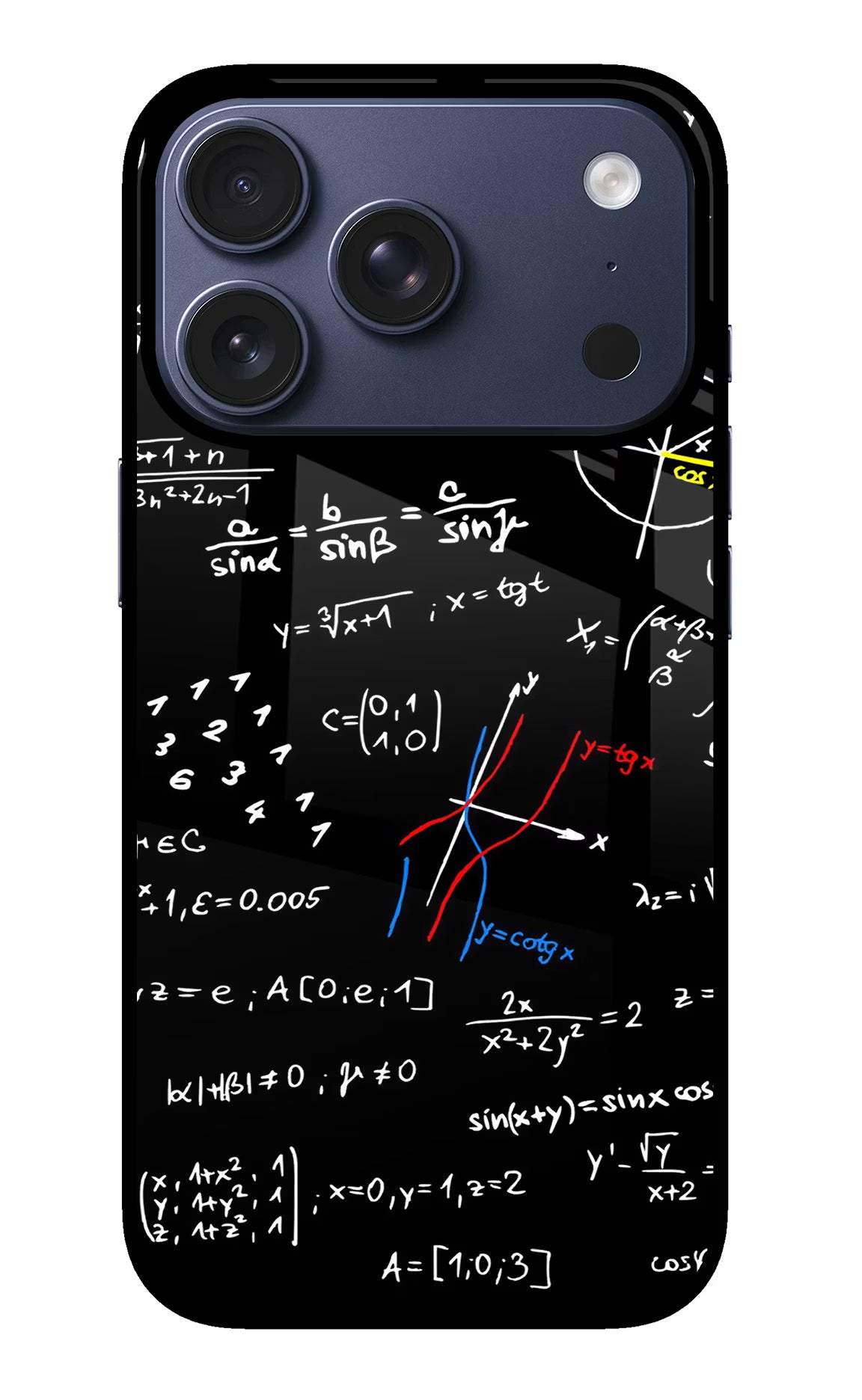 Mathematics Formula iPhone 17 Pro Back Cover