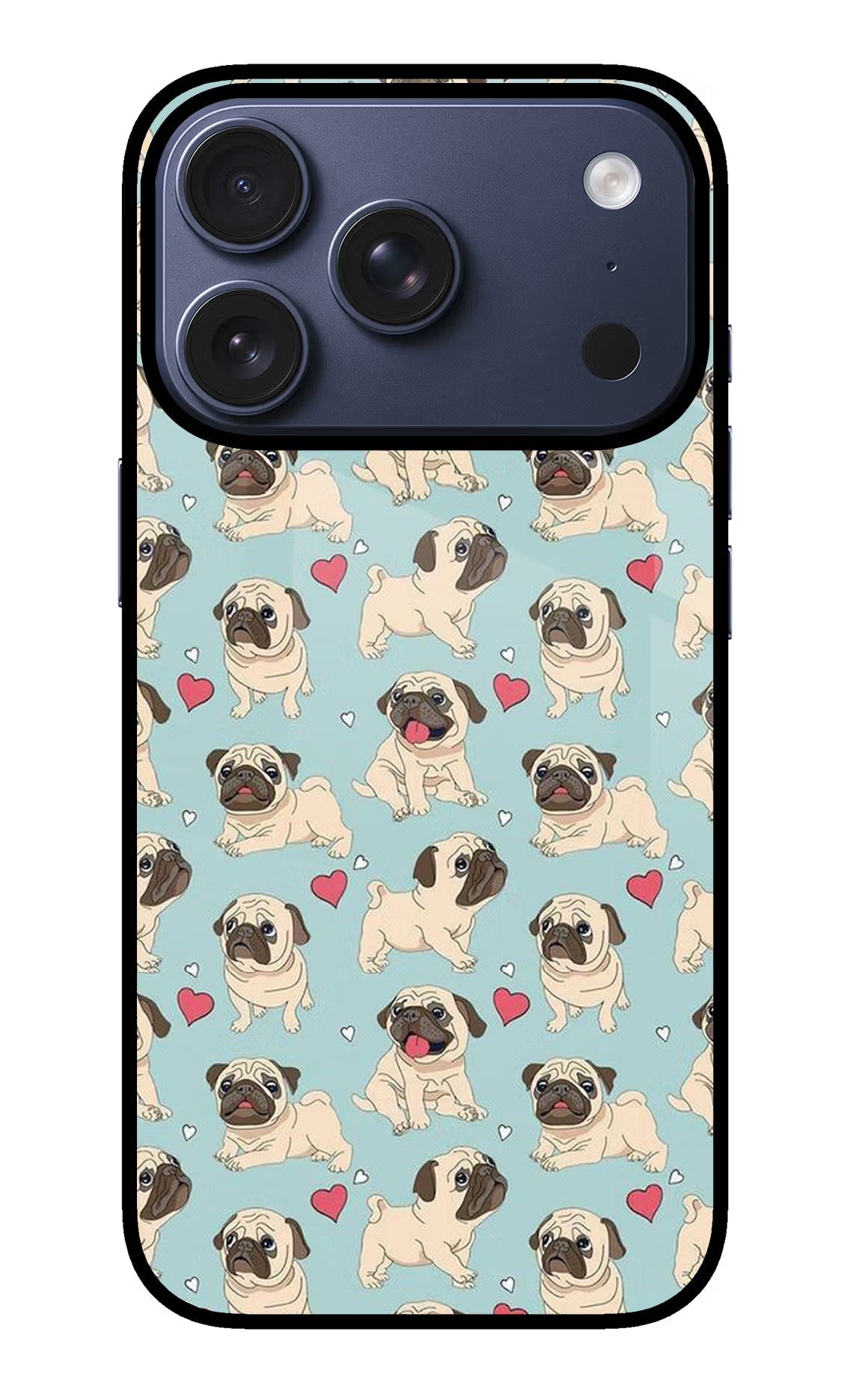 Pug Dog iPhone 17 Pro Back Cover
