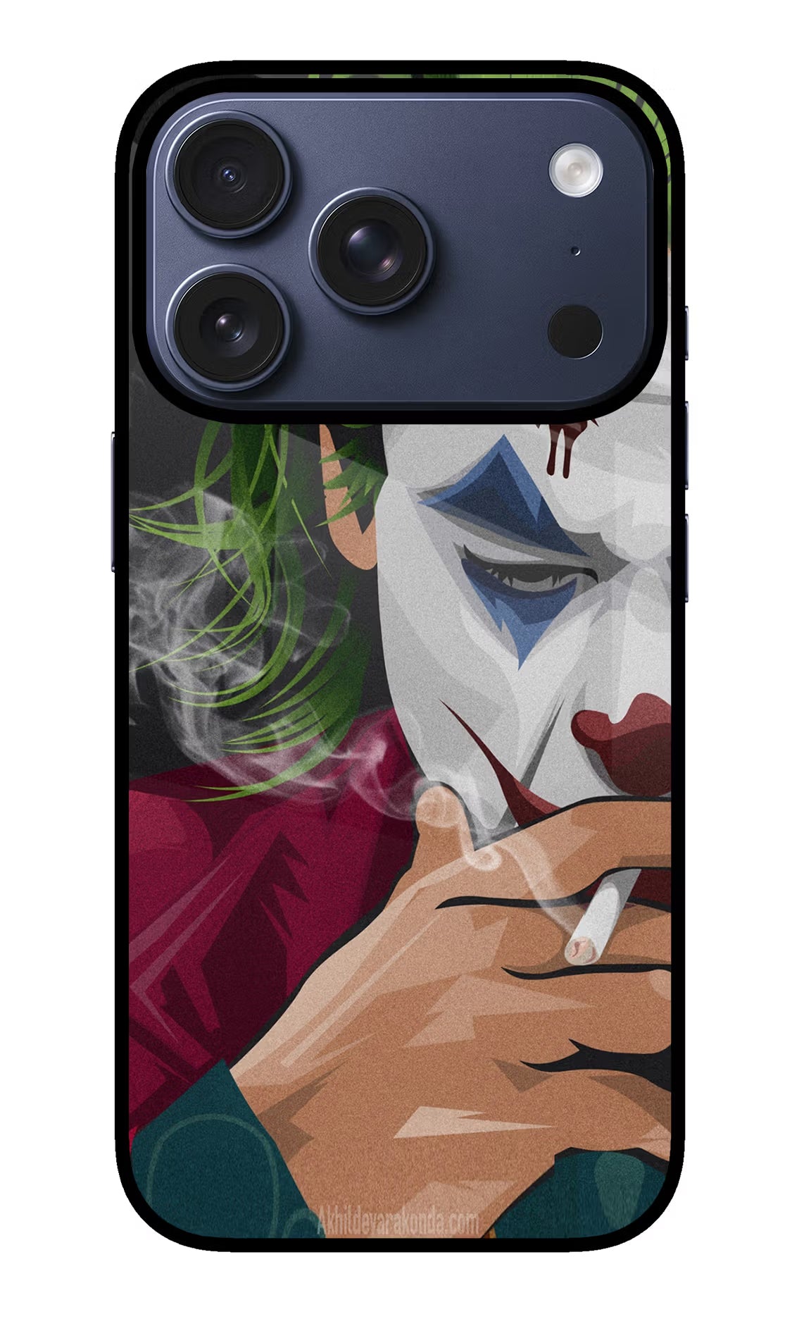 Joker Smoking iPhone 17 Pro Back Cover