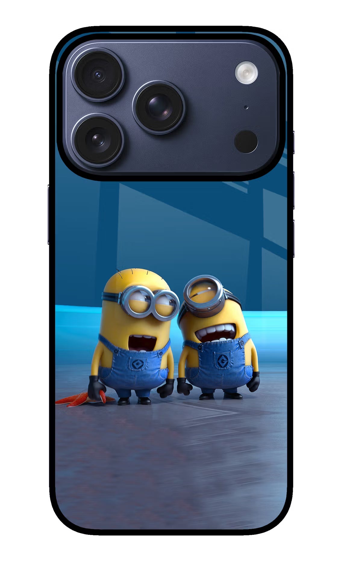 Minion Laughing iPhone 17 Pro Back Cover