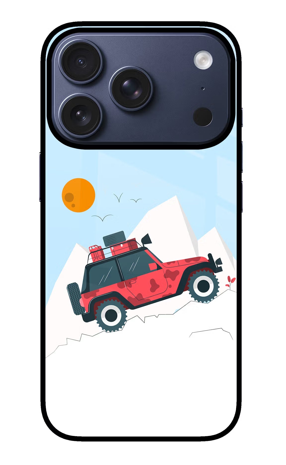Mountain Trail Beast iPhone 17 Pro Back Cover