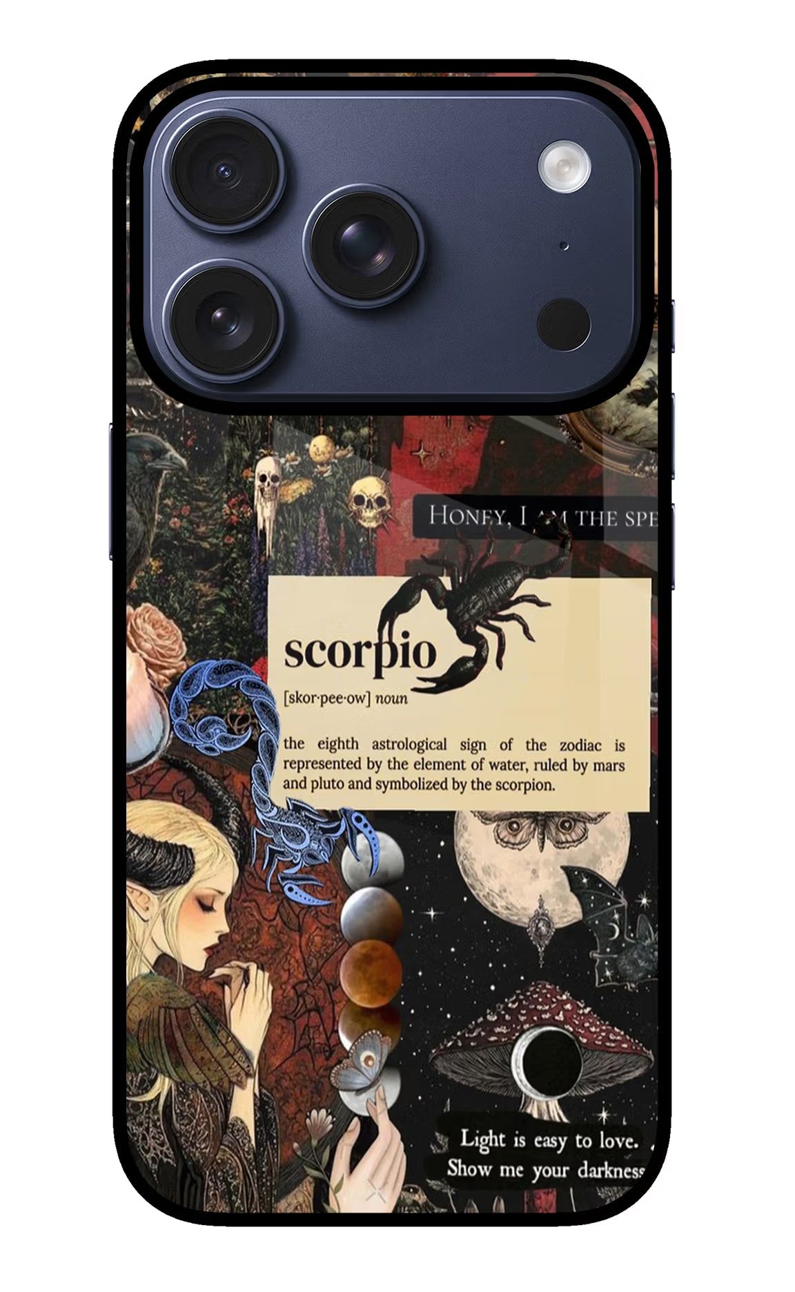 Scorpio Zodiac iPhone 17 Pro Back Cover