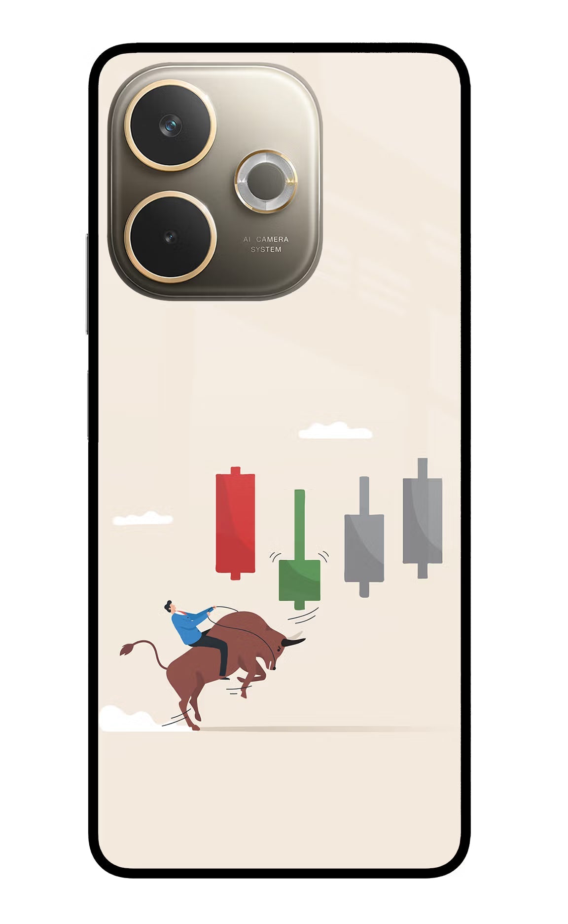 Bull Trading Momentum Oppo A5 Pro 5G Glass Case