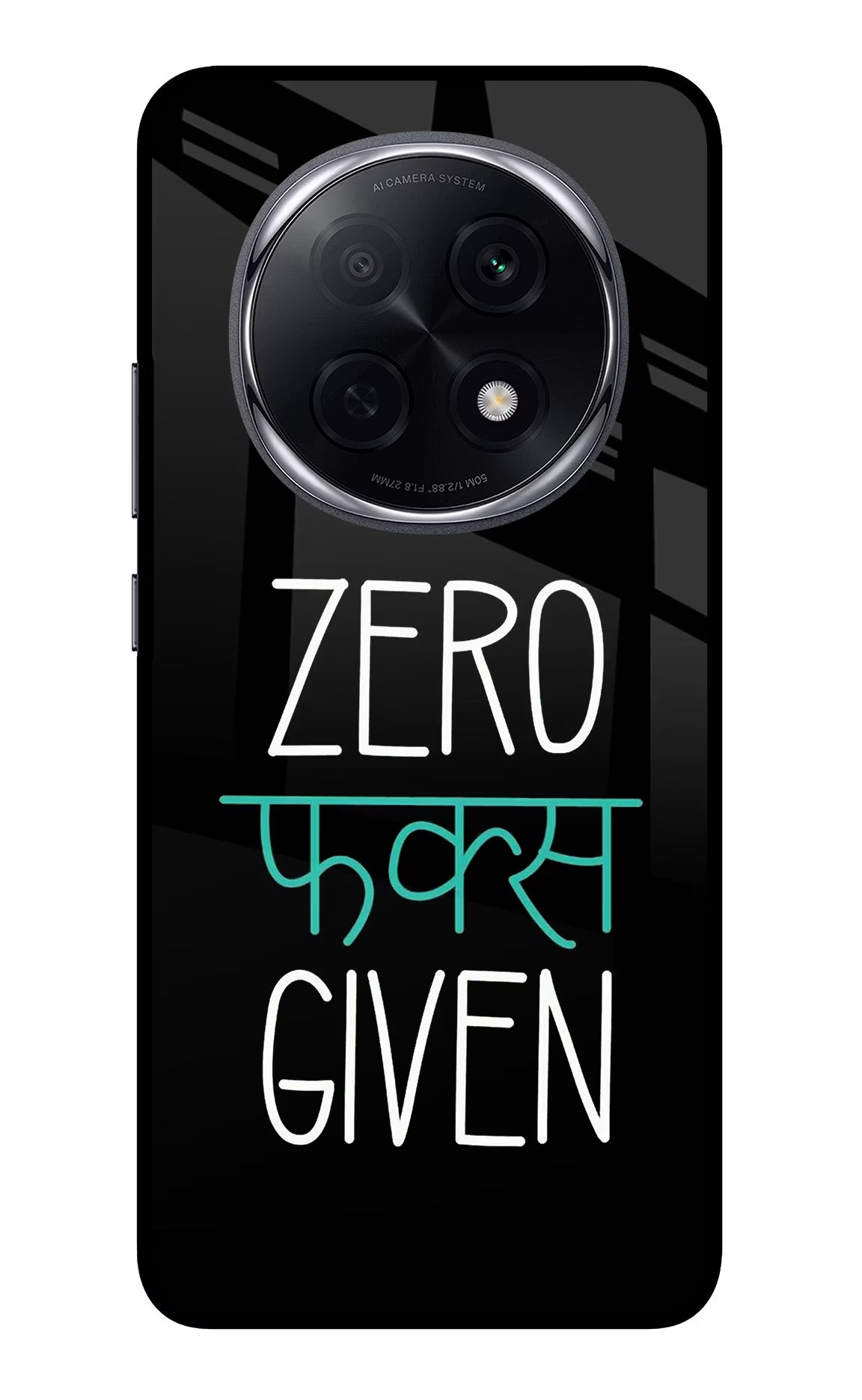 Zero Fucks Given Oppo F29 Pro 5G Glass Case
