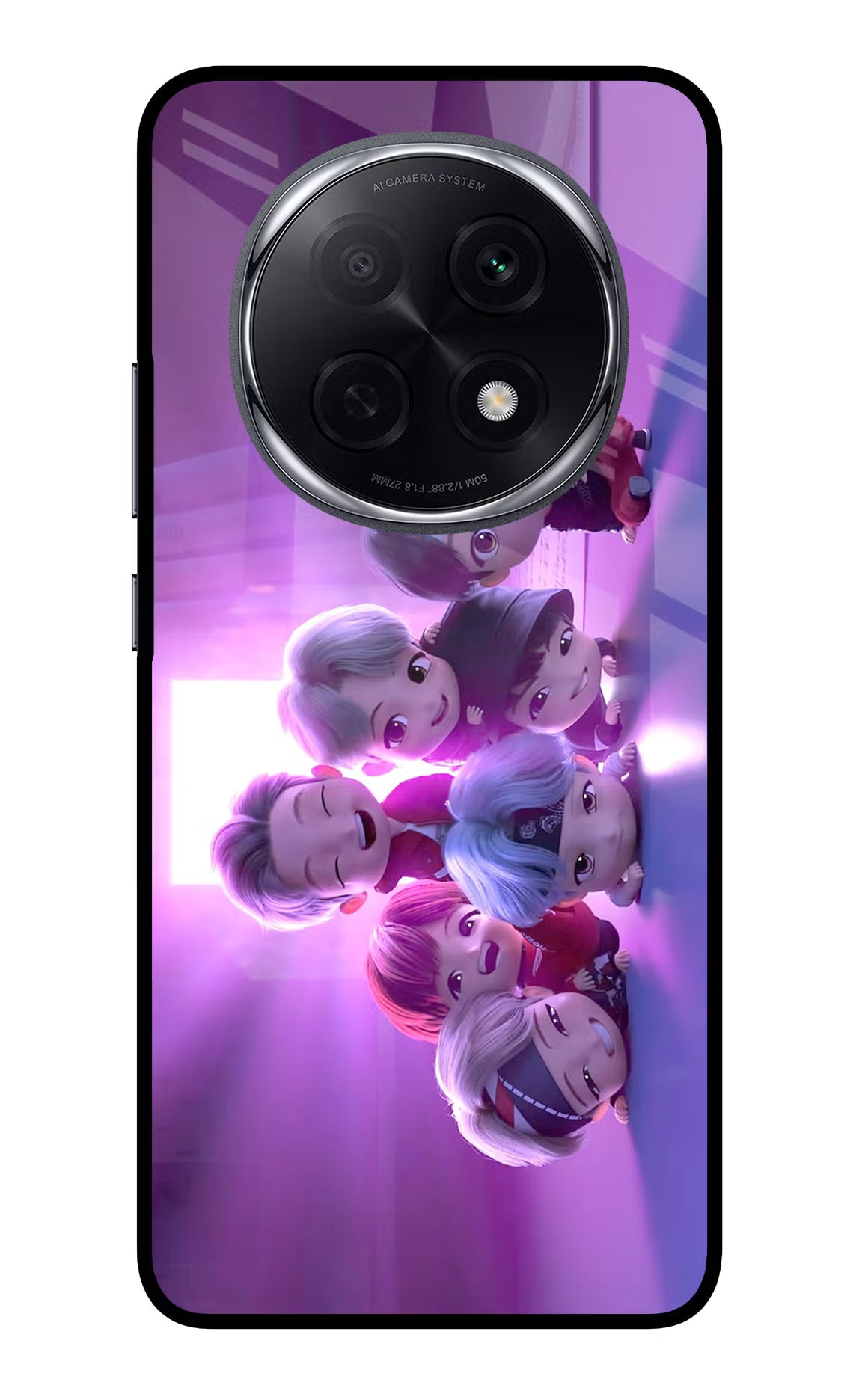 BTS Chibi Oppo F29 Pro 5G Glass Case