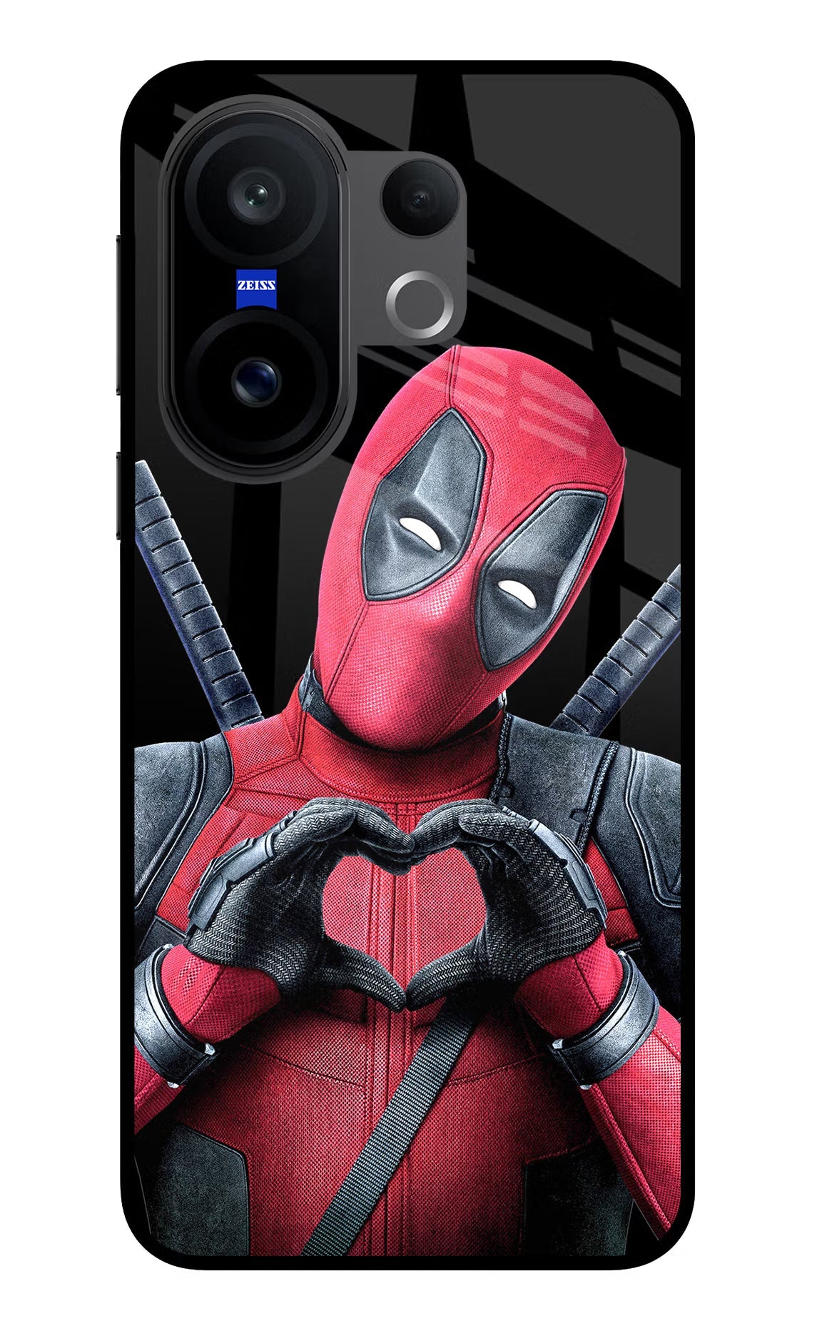 Deadpool Vivo X200 FE Glass Case