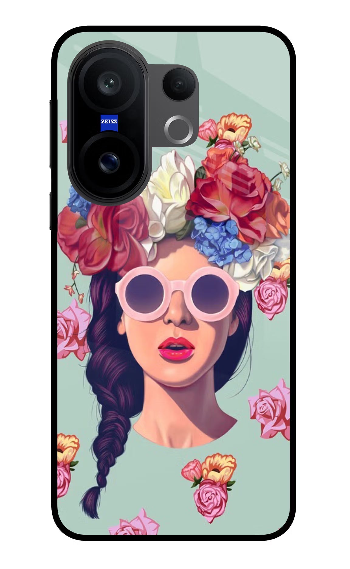 Pretty Girl Vivo X200 FE Glass Case