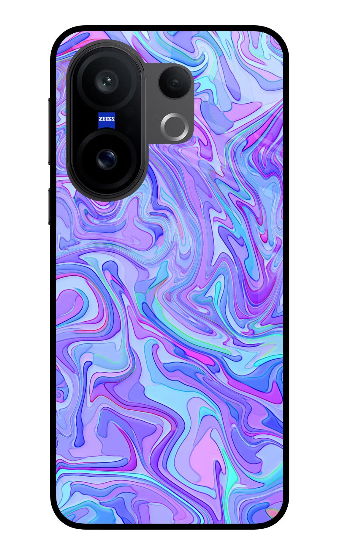 Glitter Vivo X200 FE Glass Case