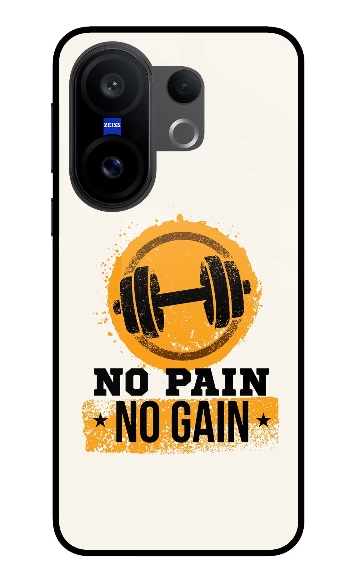 No Pain No Gain Vivo X200 FE Glass Case
