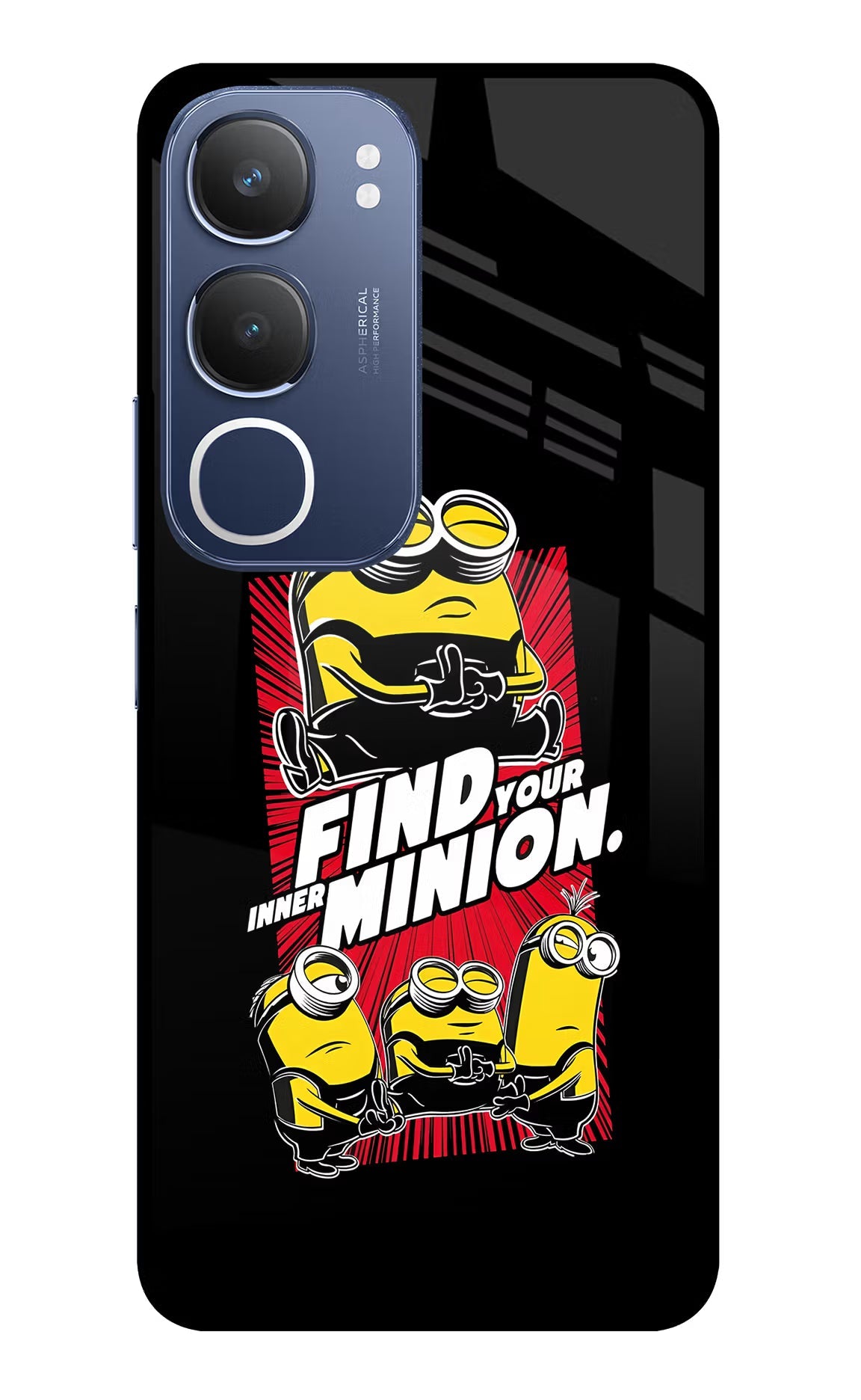 Find your inner Minion Vivo Y29 5G Glass Case
