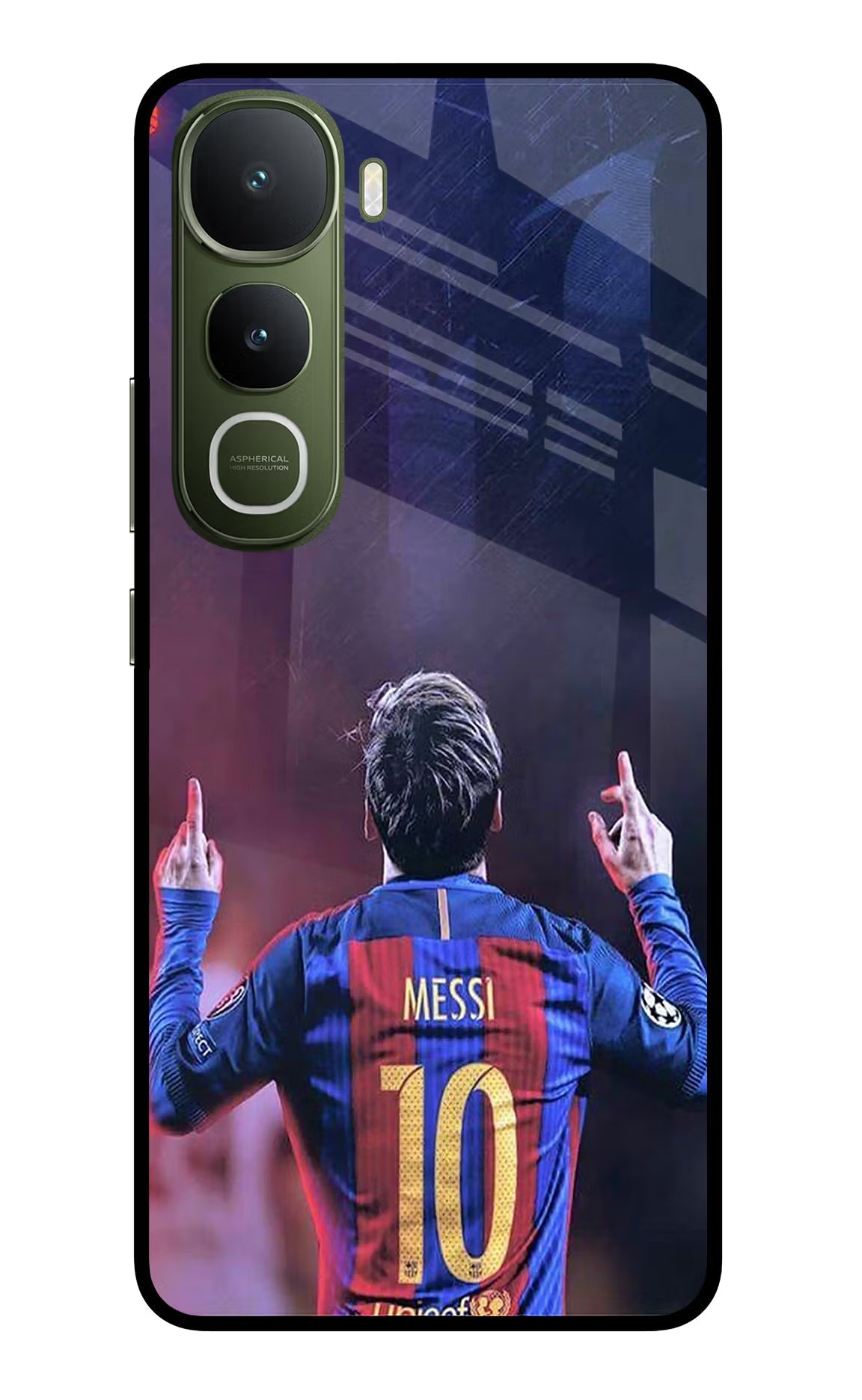 Messi Vivo Y400 5G Glass Case