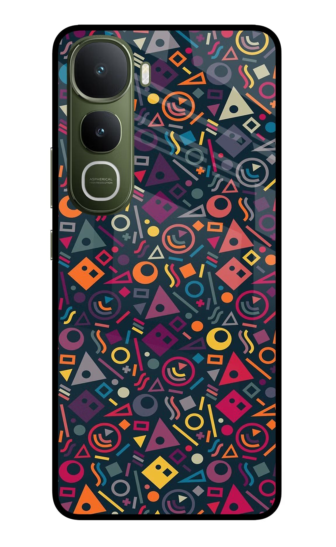 Geometric Abstract Vivo Y400 5G Glass Case