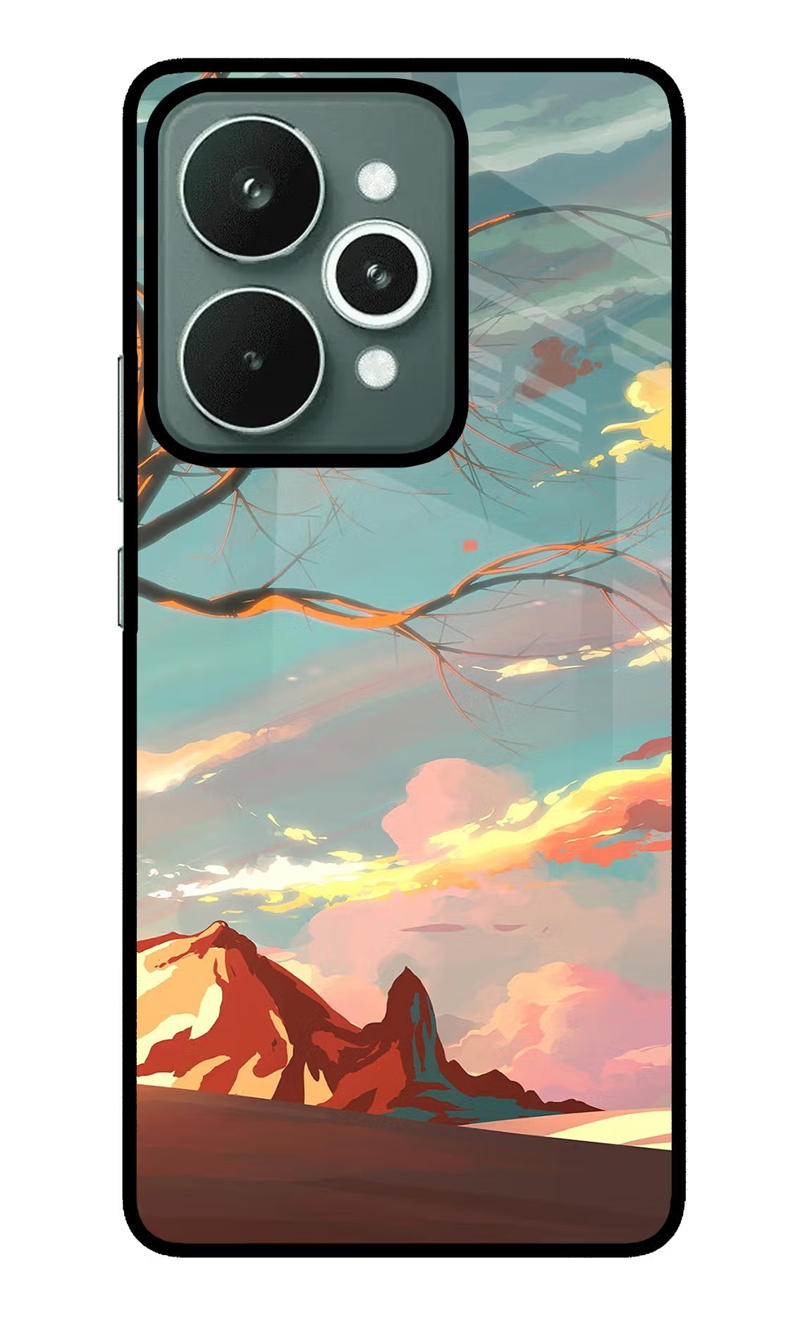 Scenery Realme 15 Glass Case