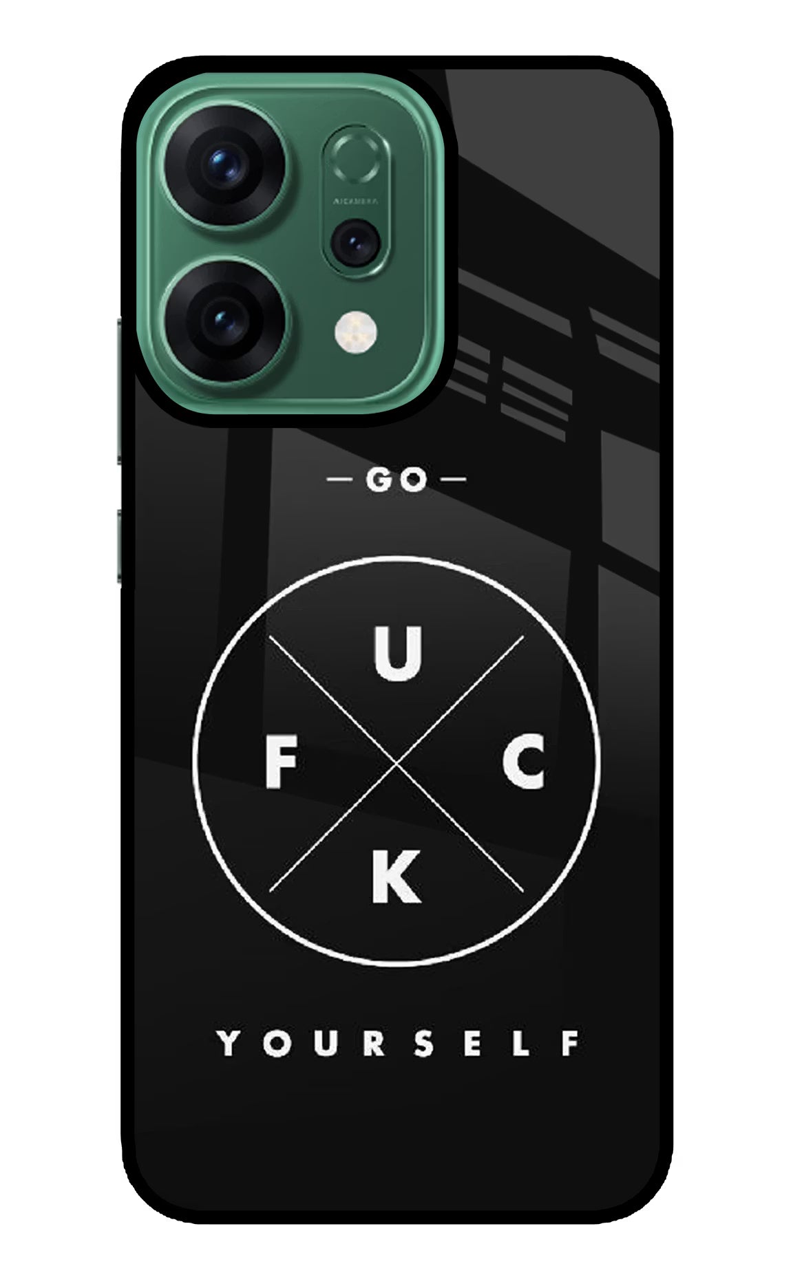Go Fuck Yourself Oppo Reno14 5G Back Cover