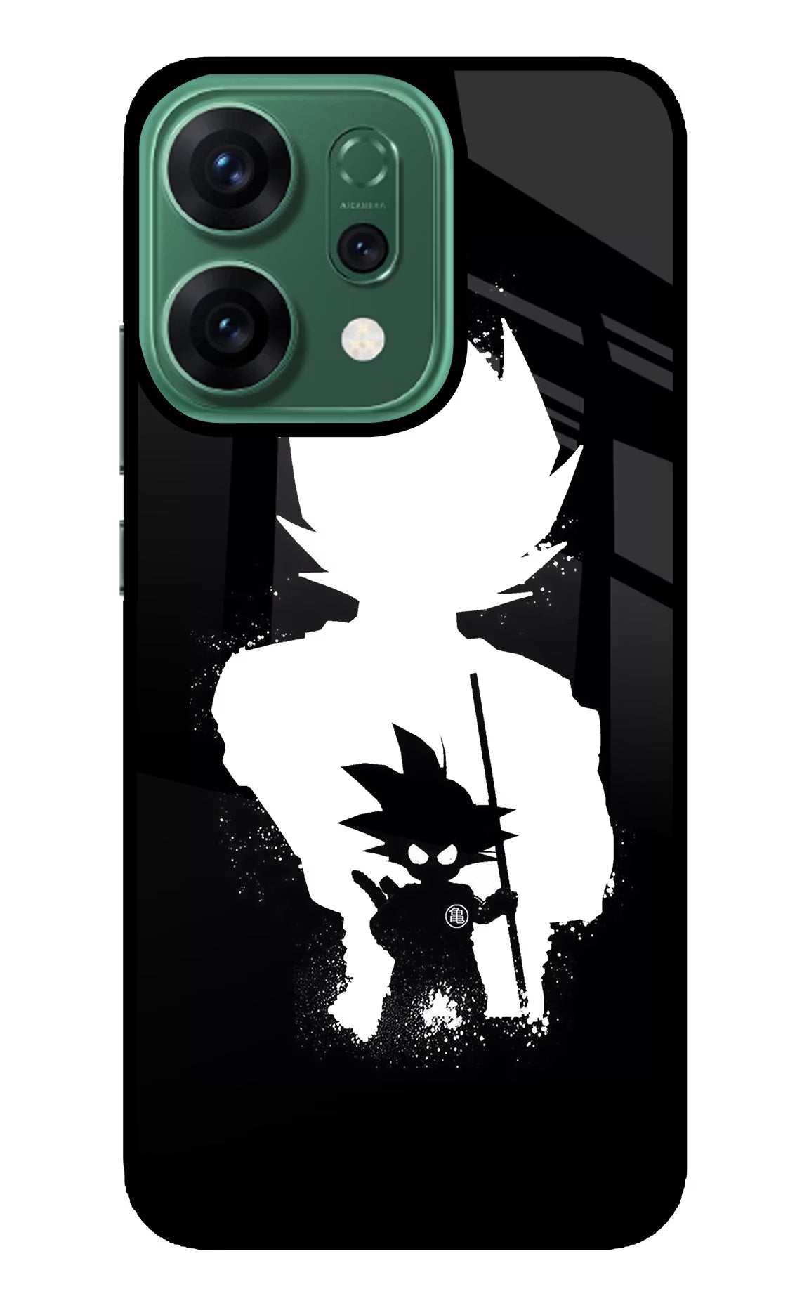Goku Shadow Oppo Reno14 5G Glass Case