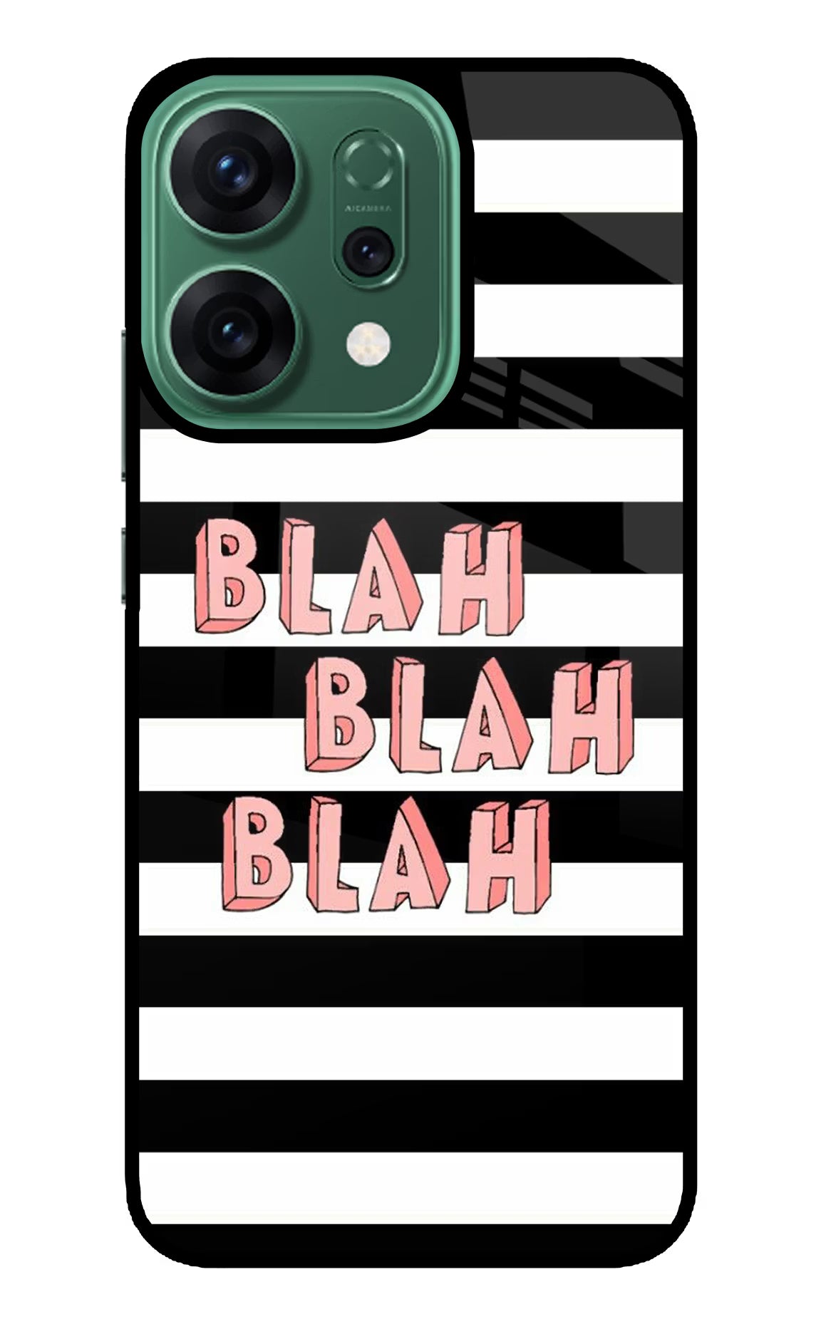 Blah Blah Blah Oppo Reno14 5G Glass Case