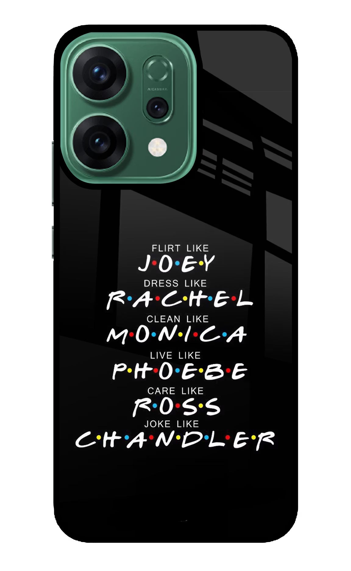 FRIENDS Character Oppo Reno14 5G Glass Case
