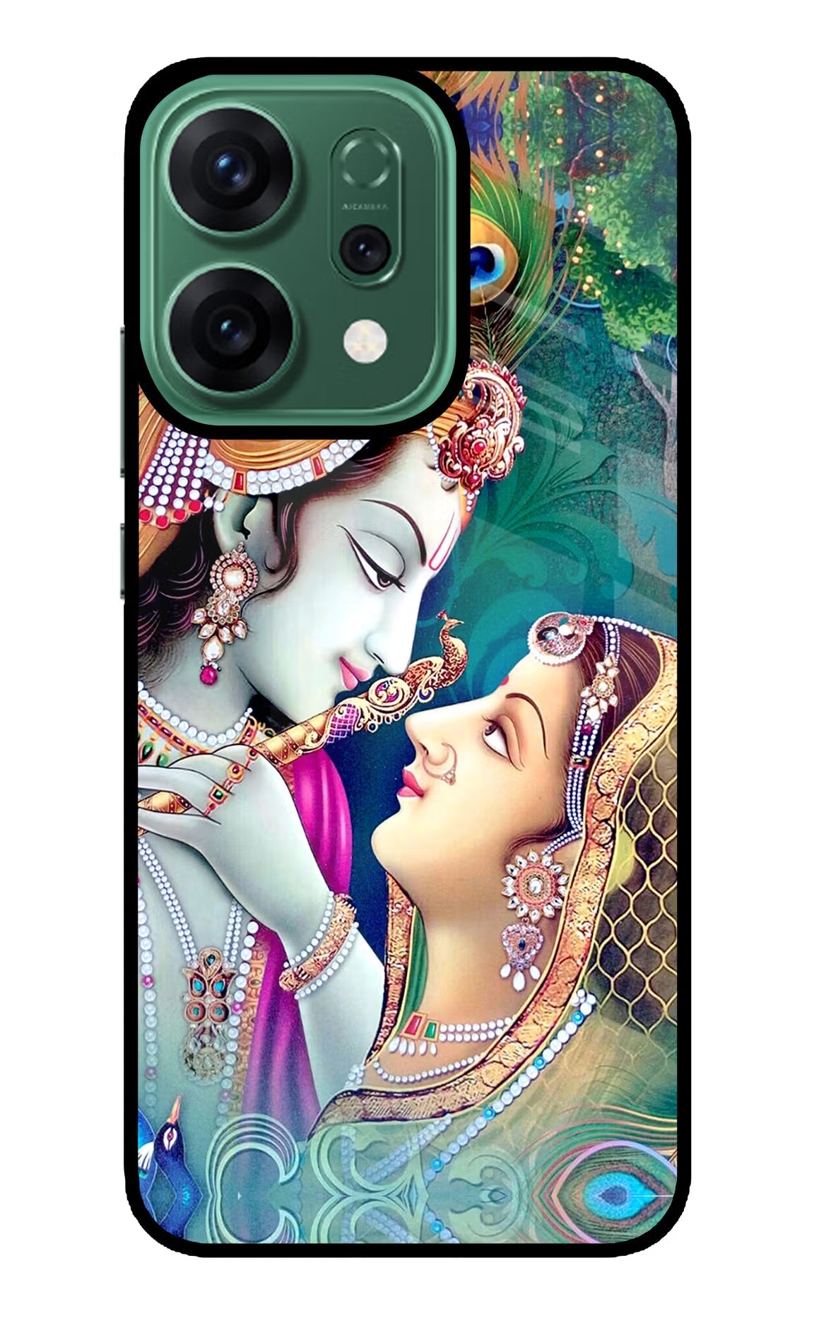 Lord Radha Krishna Oppo Reno14 5G Back Cover