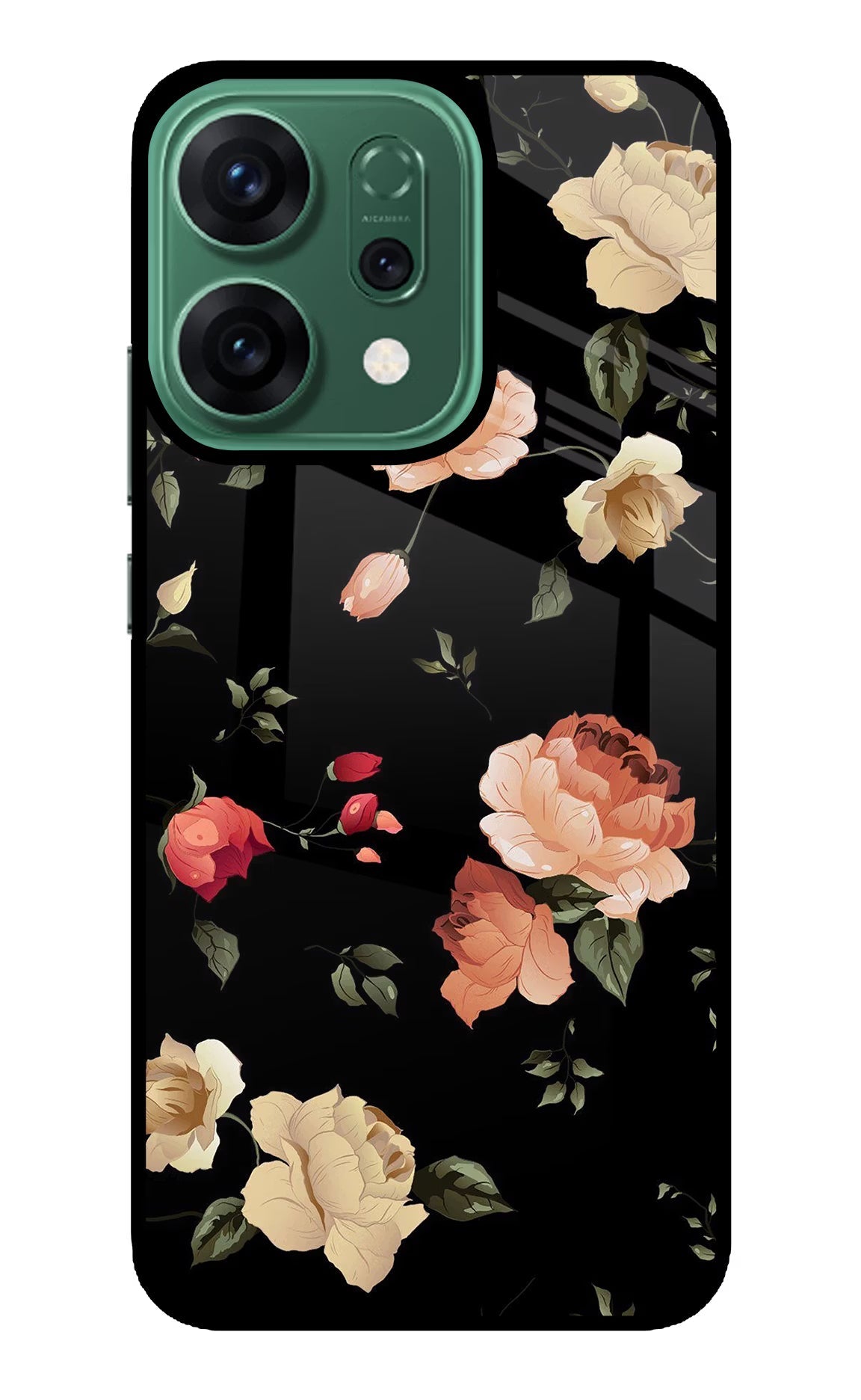 Flowers Oppo Reno14 5G Back Cover