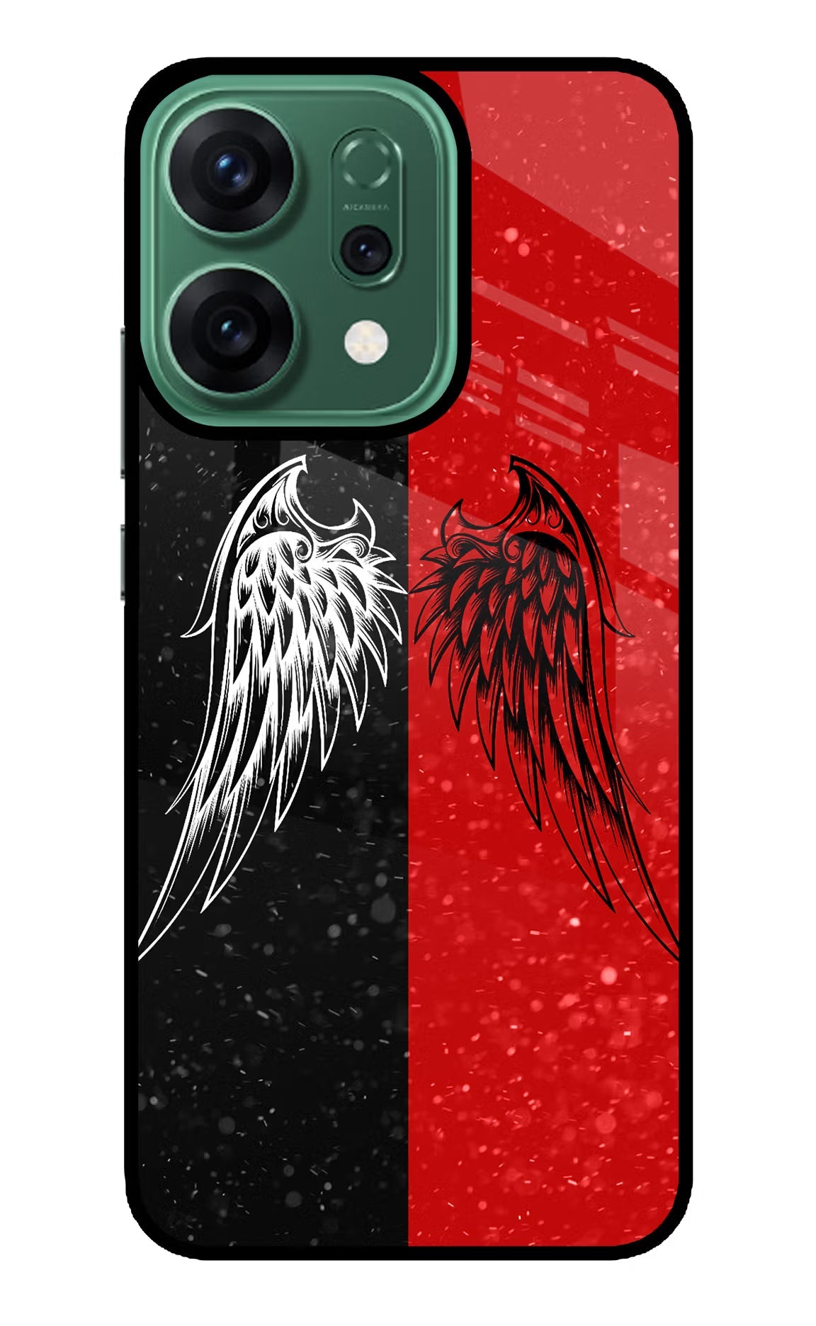 Wings Oppo Reno14 5G Glass Case