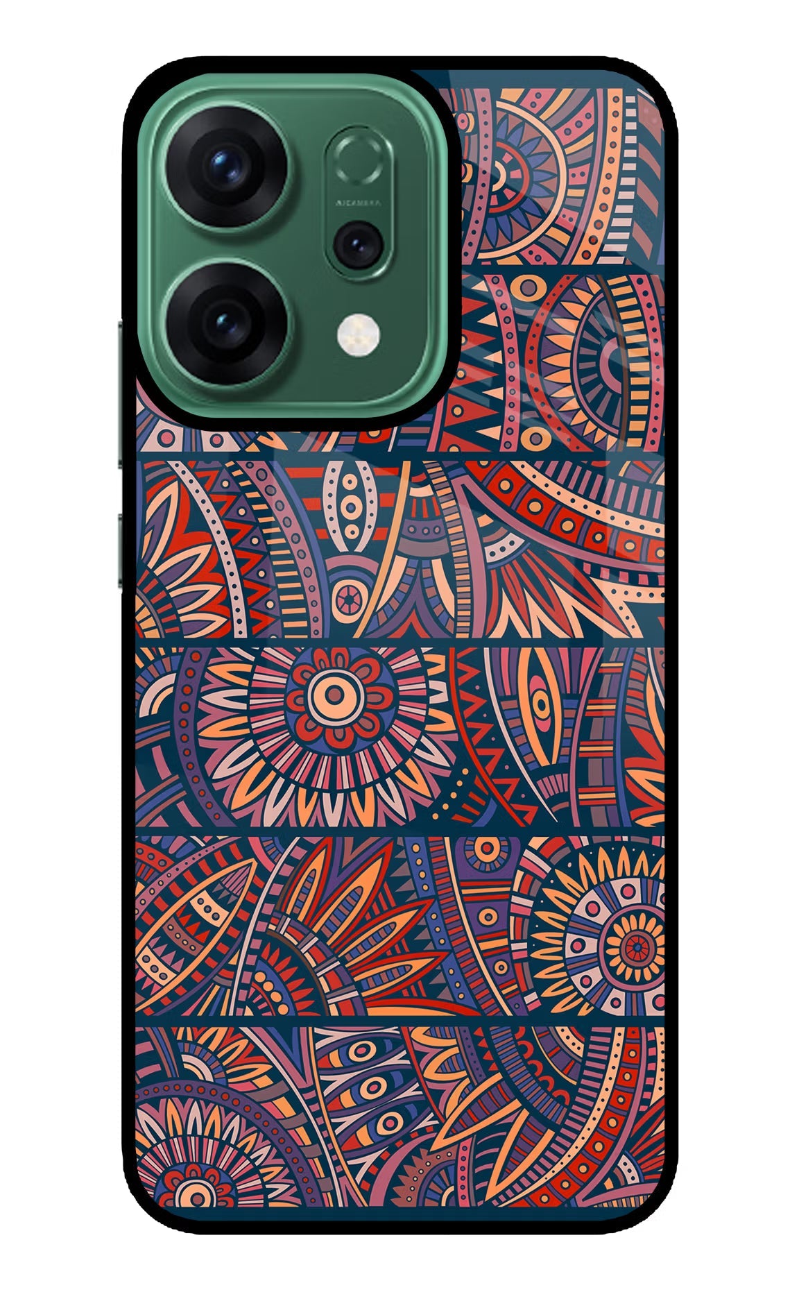 African Culture Design Oppo Reno14 5G Back Cover