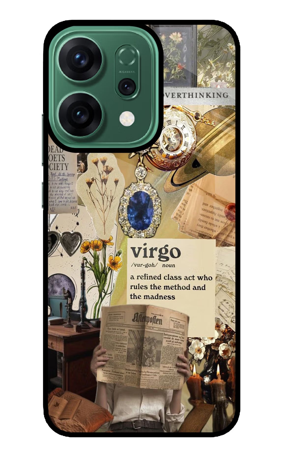 Virgo Zodiac Oppo Reno14 5G Back Cover