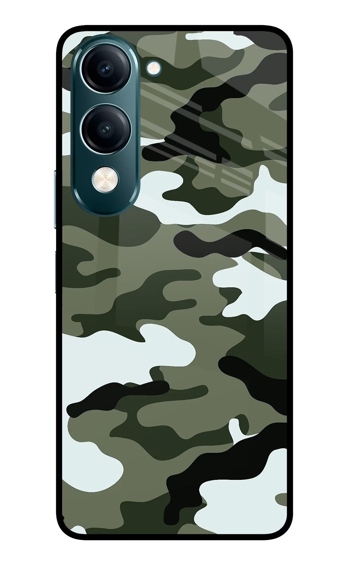 Camouflage Vivo Y19s 5G Back Cover