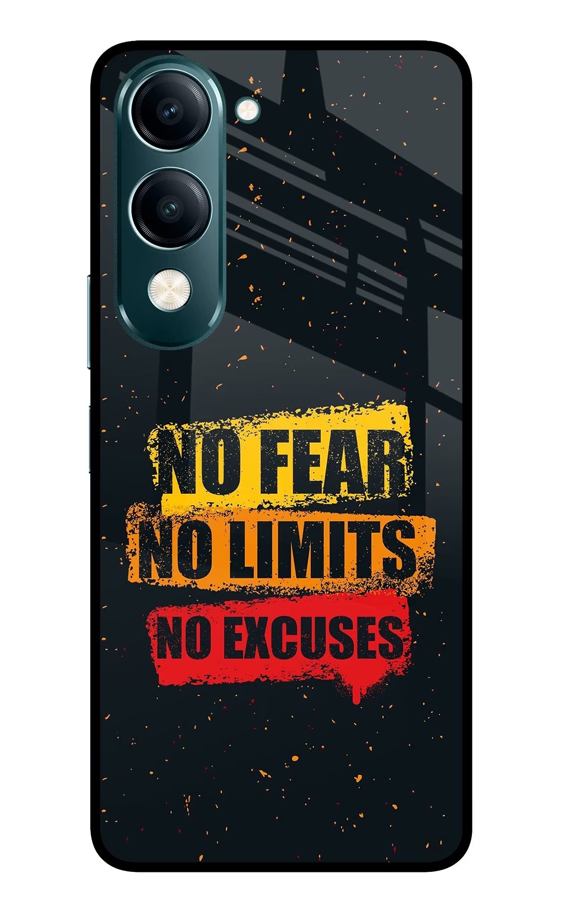 No Fear No Limits No Excuse Vivo Y19s 5G Back Cover