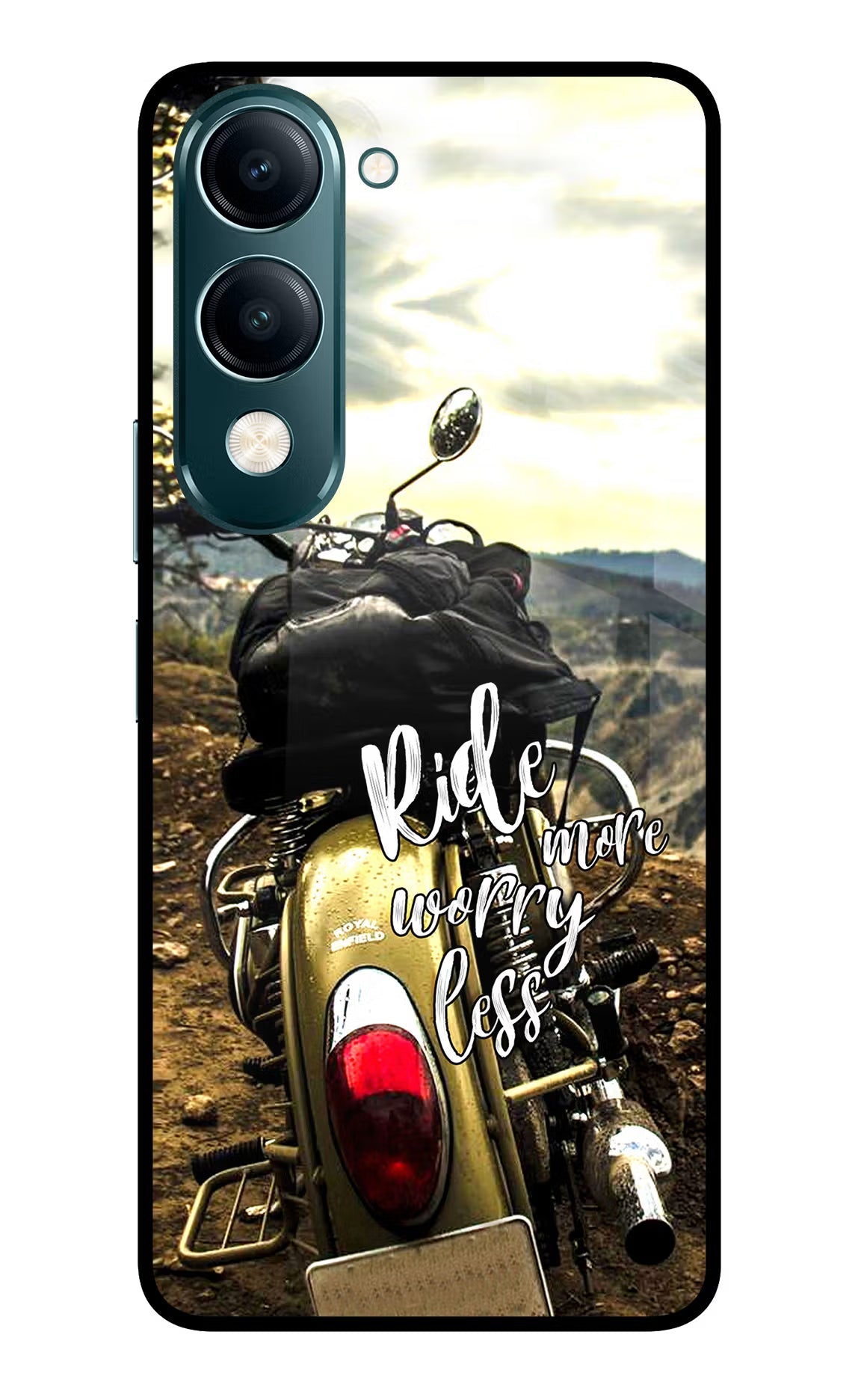 Ride More Worry Less Vivo Y19s 5G Back Cover