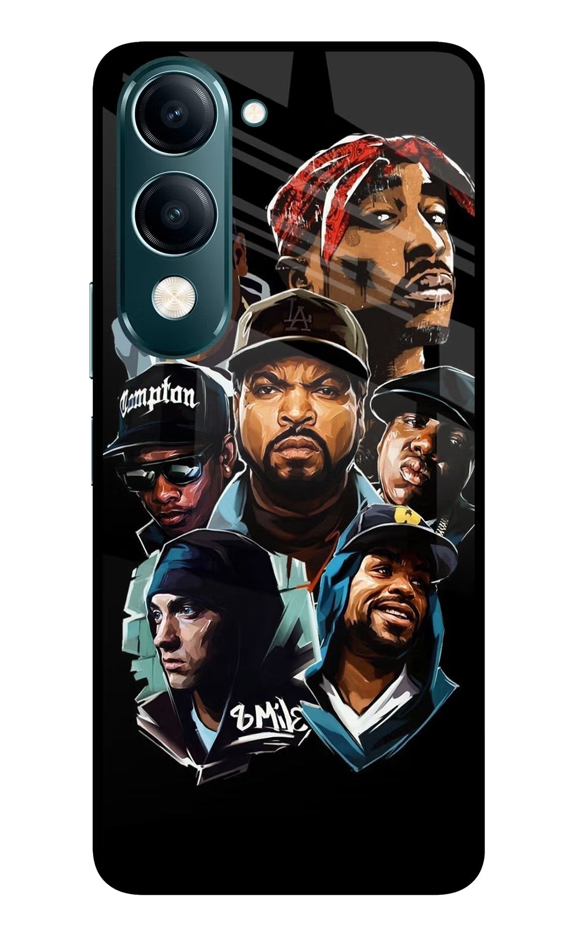 Rappers Vivo Y19s 5G Glass Case