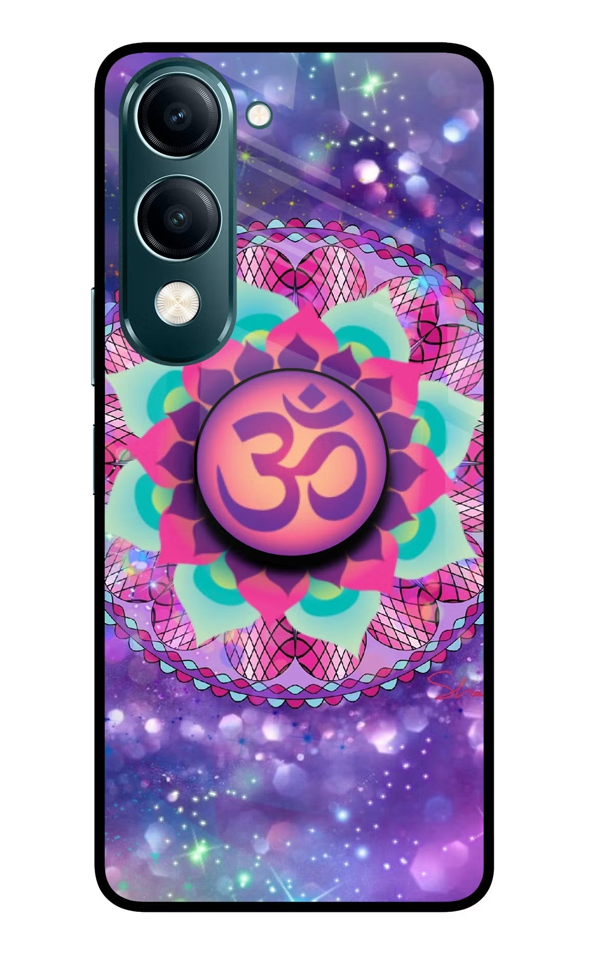 Om Purple Vivo Y19s 5G Pop Case