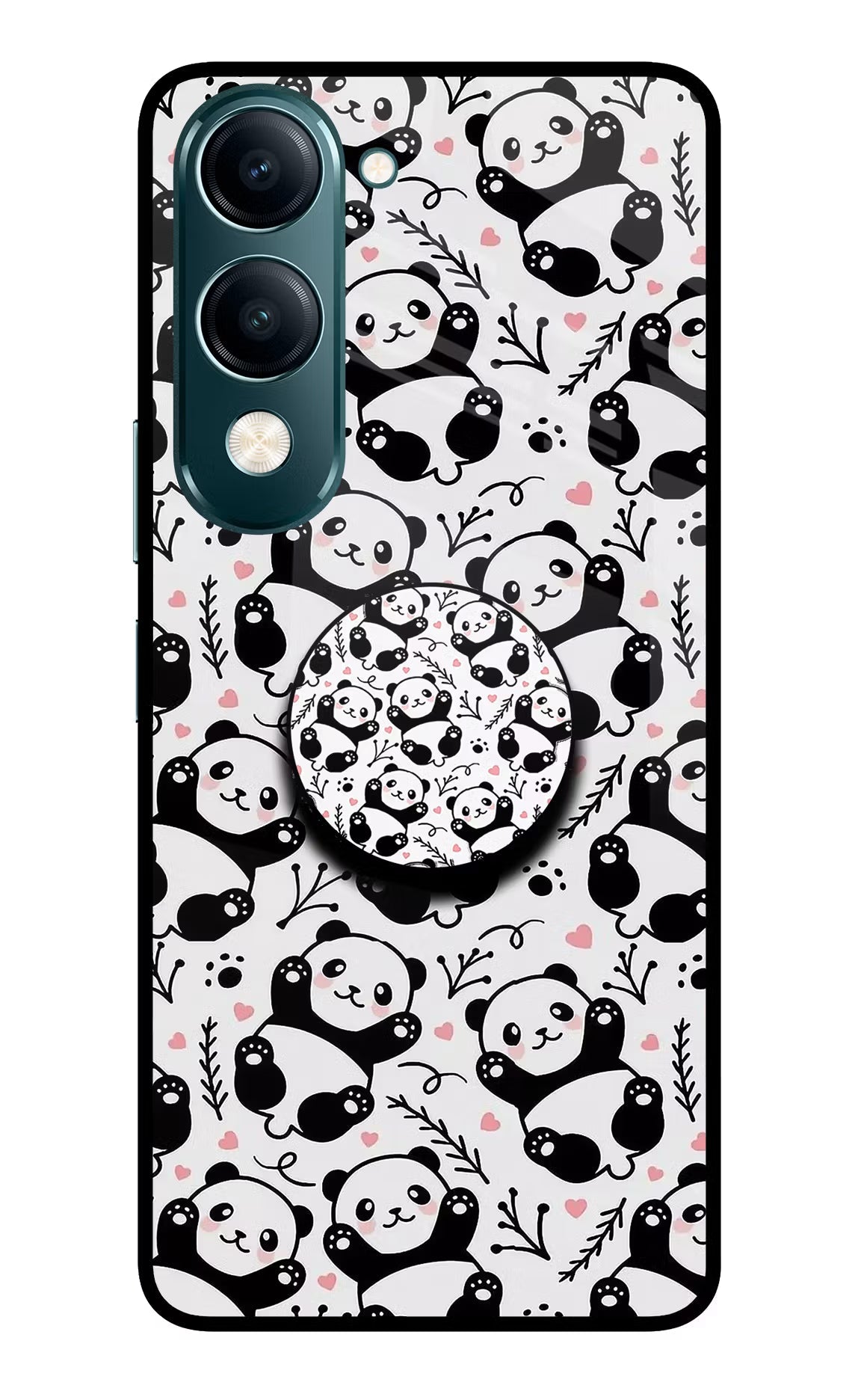Cute Panda Vivo Y19s 5G Pop Case