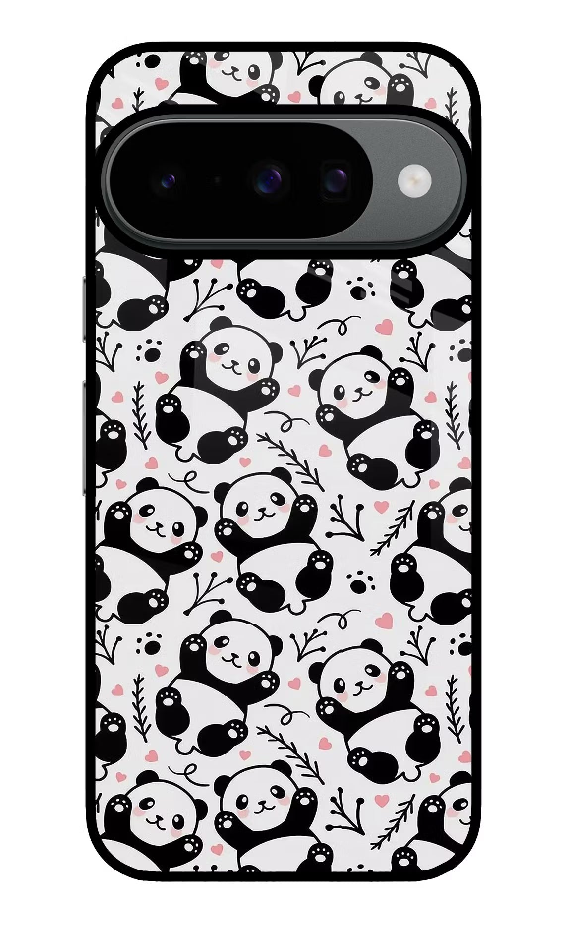 Cute Panda Google Pixel 10 Back Cover