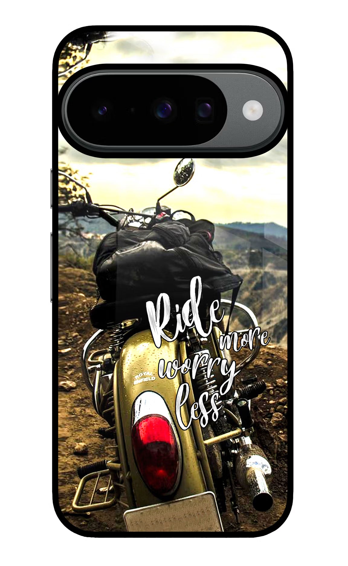 Ride More Worry Less Google Pixel 10 Back Cover