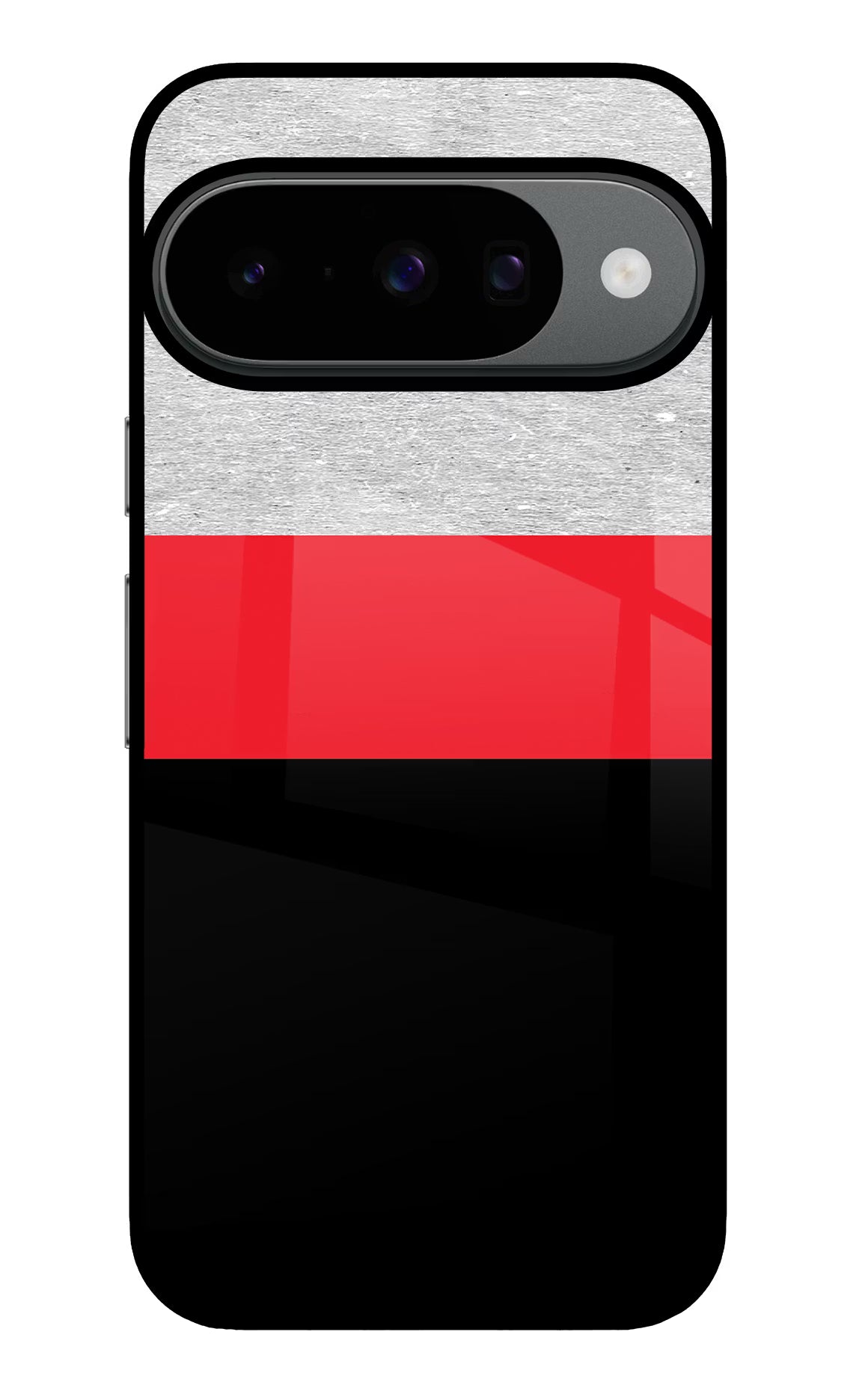 Tri Color Pattern Google Pixel 10 Back Cover