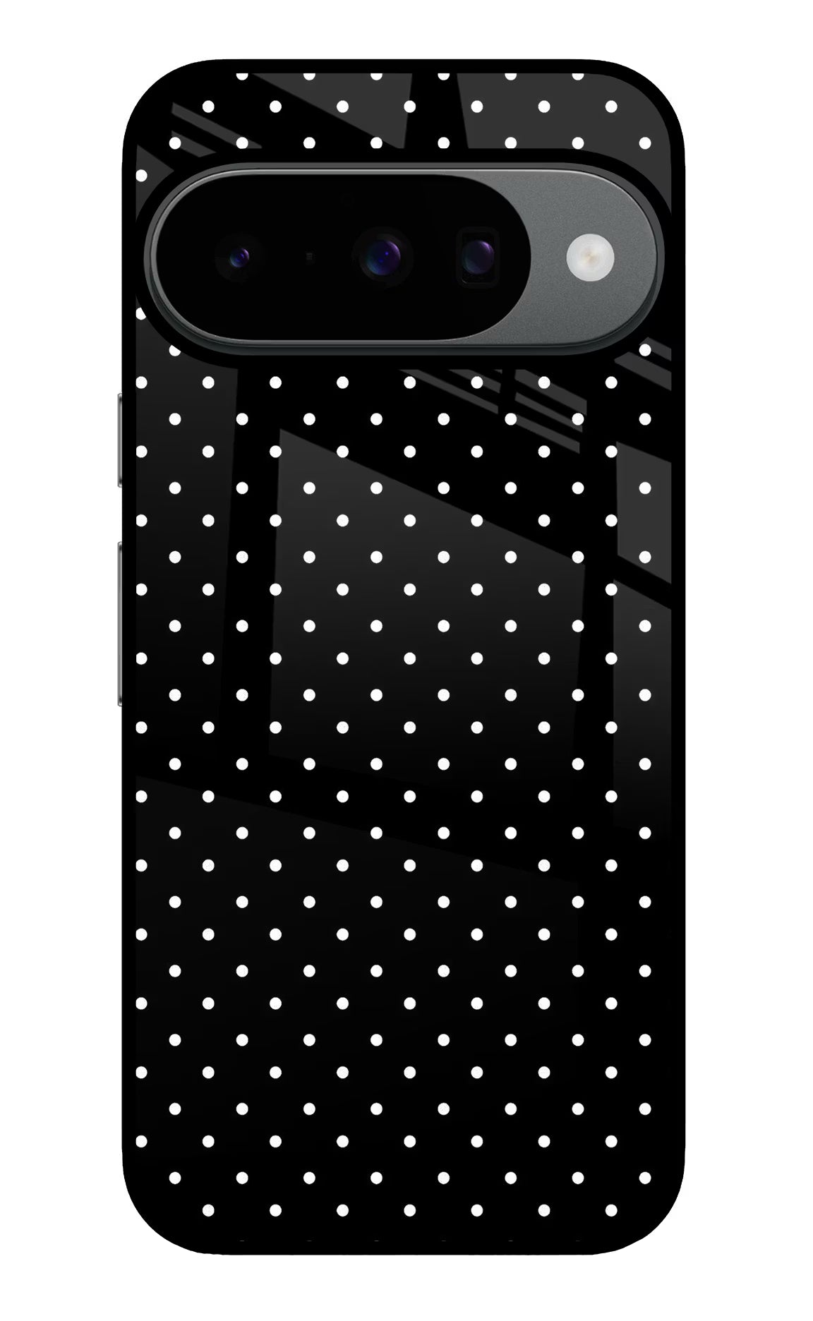 White Dots Google Pixel 10 Back Cover