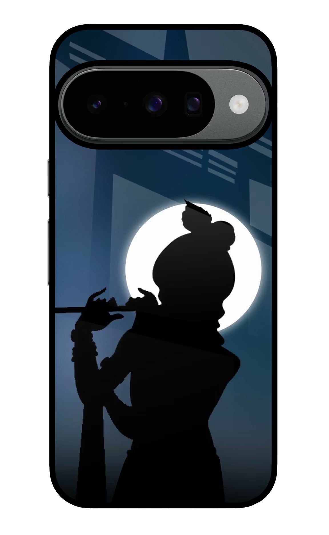 Shri Krishna Silhouette Google Pixel 10 Back Cover
