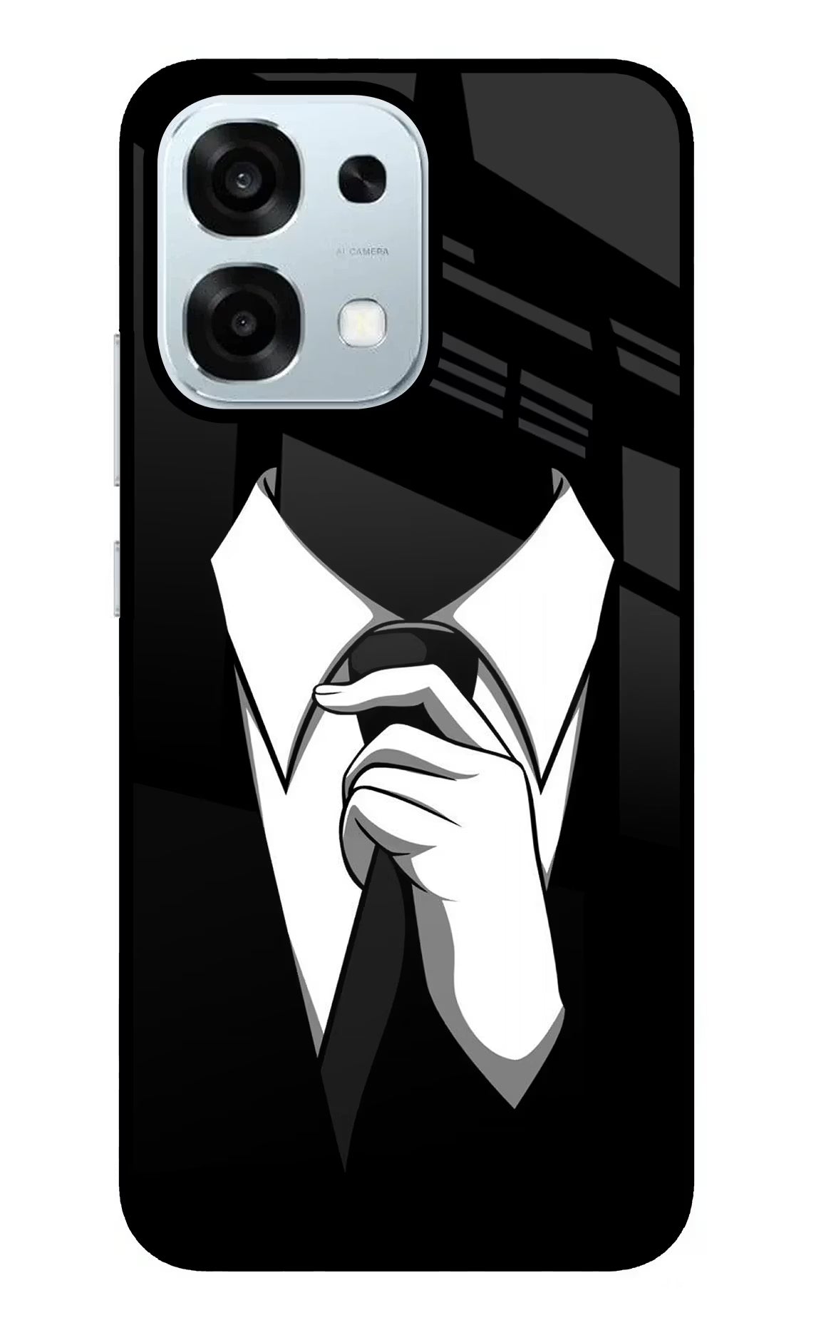 Black Tie Oppo F31 5G Back Cover