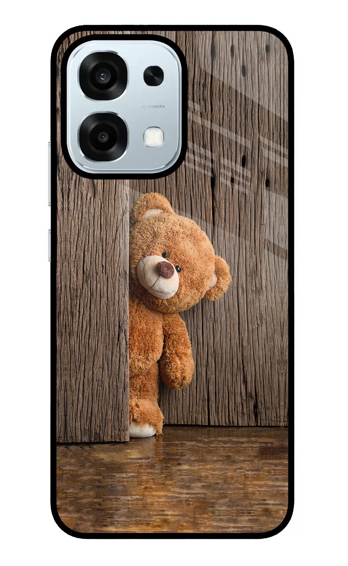 Teddy Wooden Oppo F31 5G Back Cover