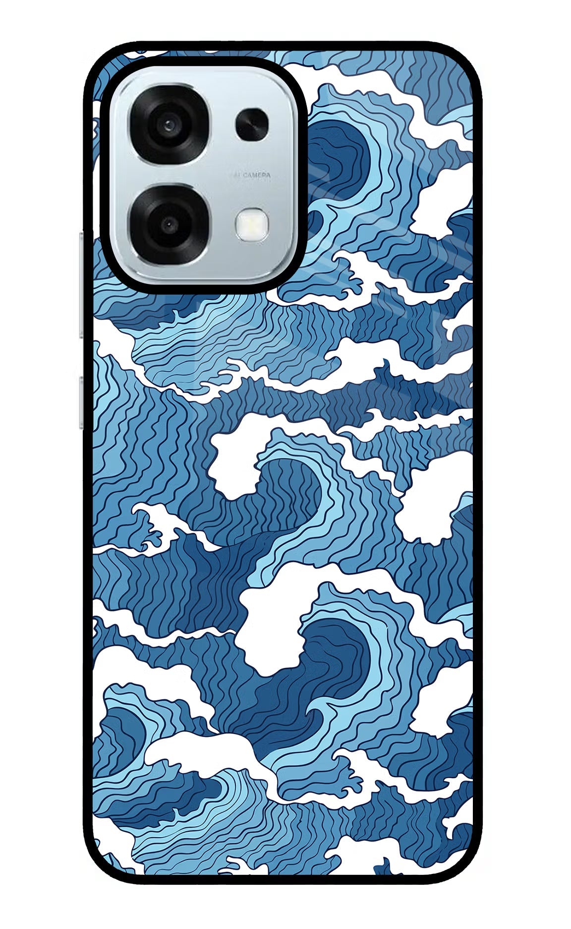 Blue Waves Oppo F31 5G Back Cover