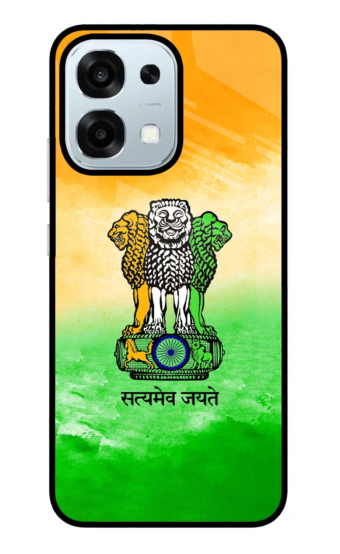 Satyamev Jayate Flag Oppo F31 5G Back Cover