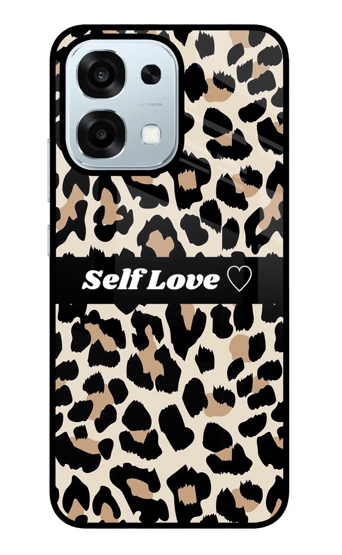 Leopard Print Self Love Oppo F31 5G Back Cover