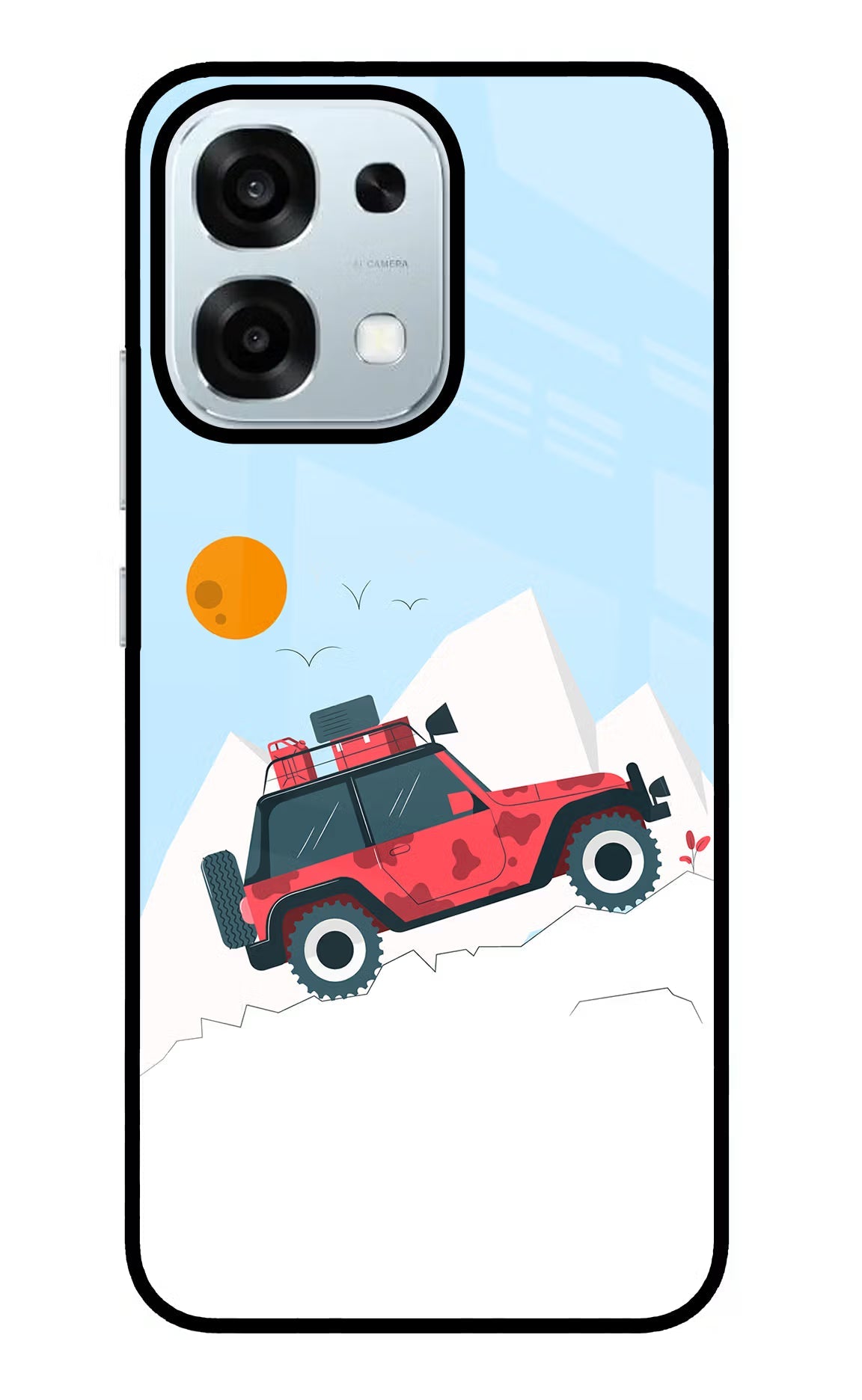 Mountain Trail Beast Oppo F31 5G Glass Case