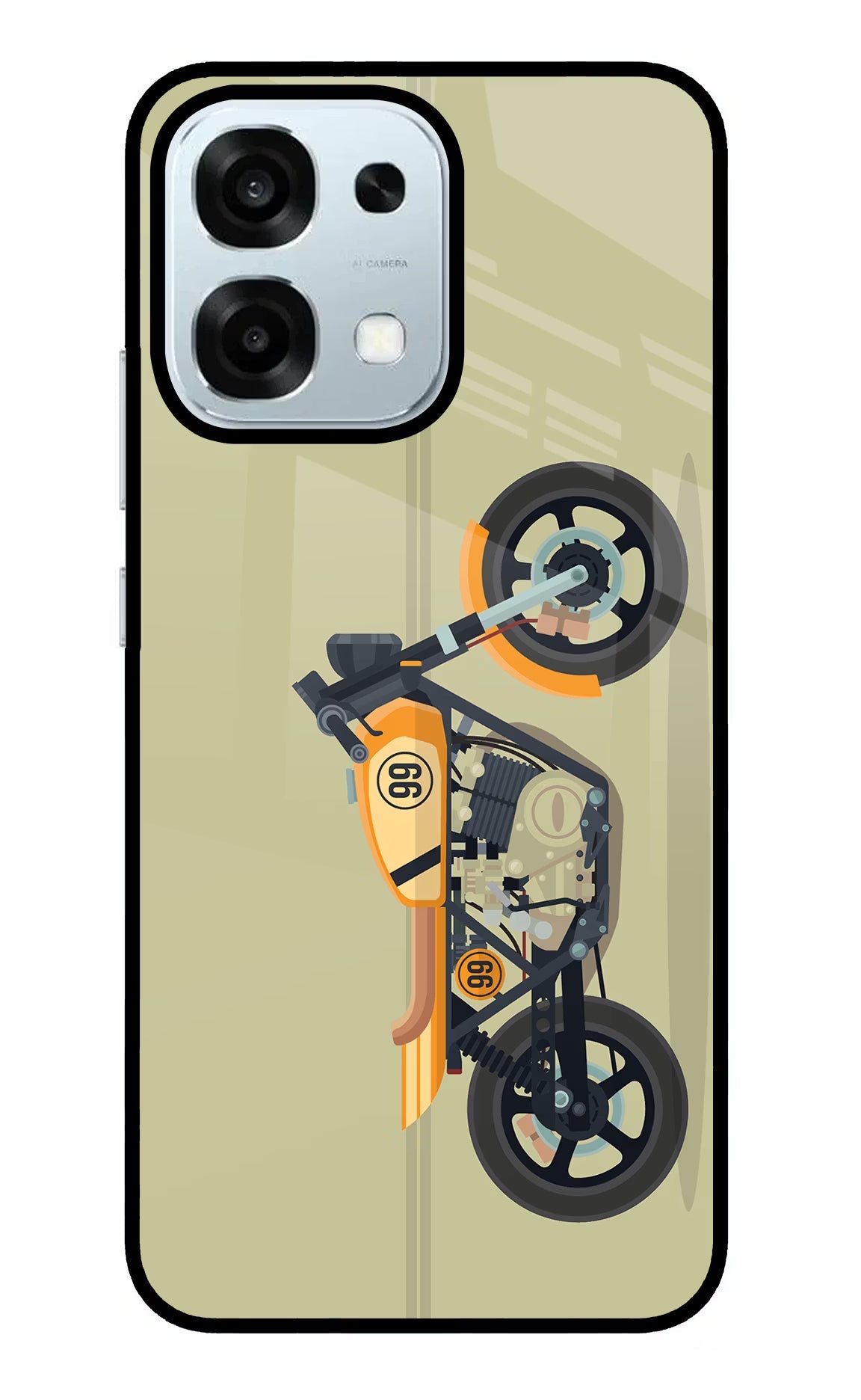 Vertical Speedster Oppo F31 5G Back Cover