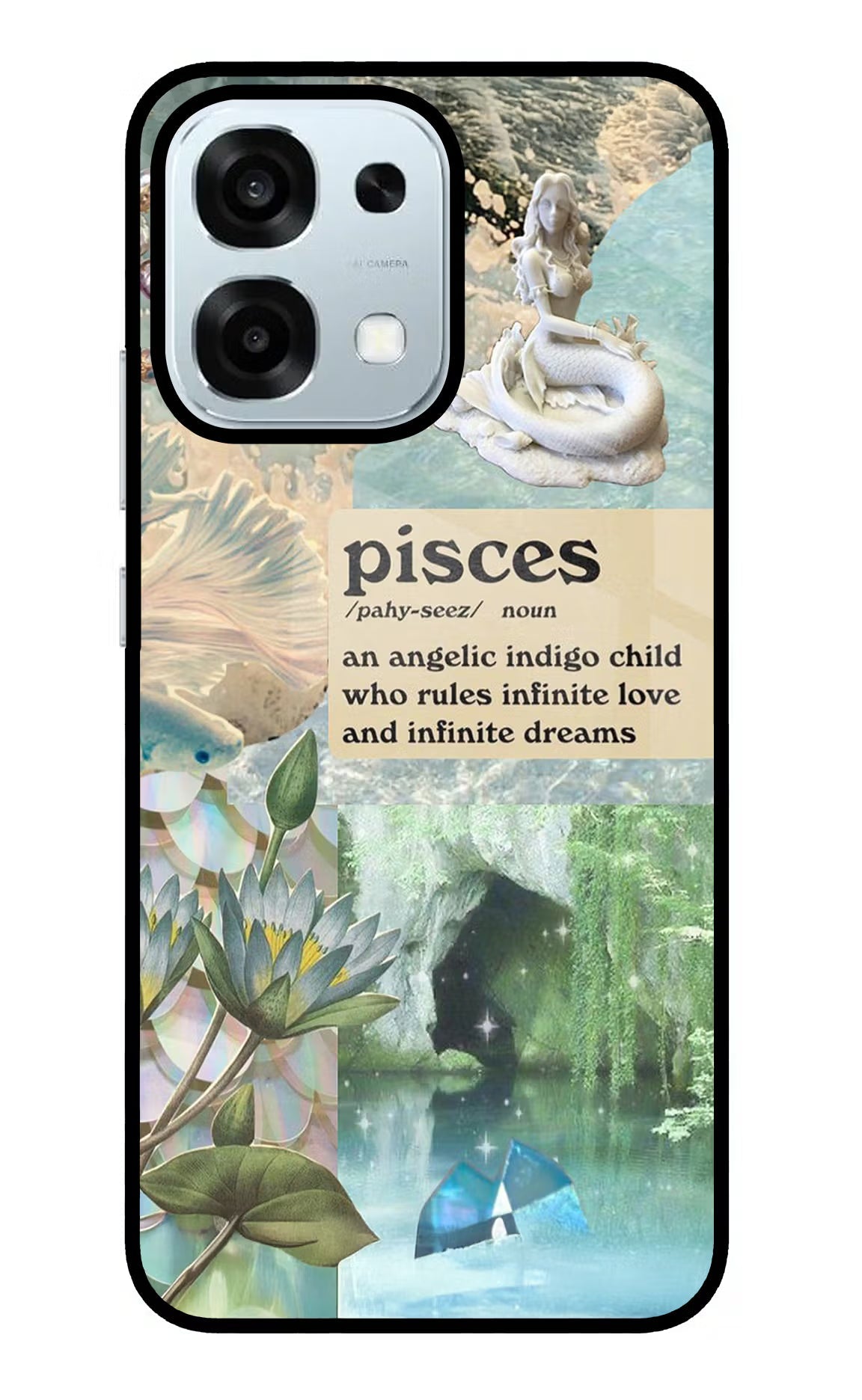 Pisces Zodiac Oppo F31 5G Back Cover