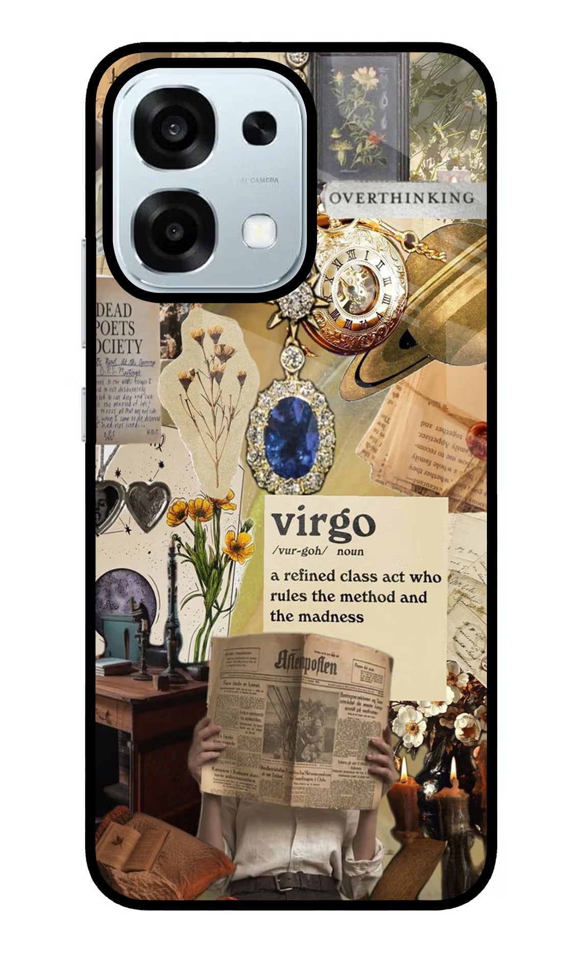 Virgo Zodiac Oppo F31 5G Back Cover