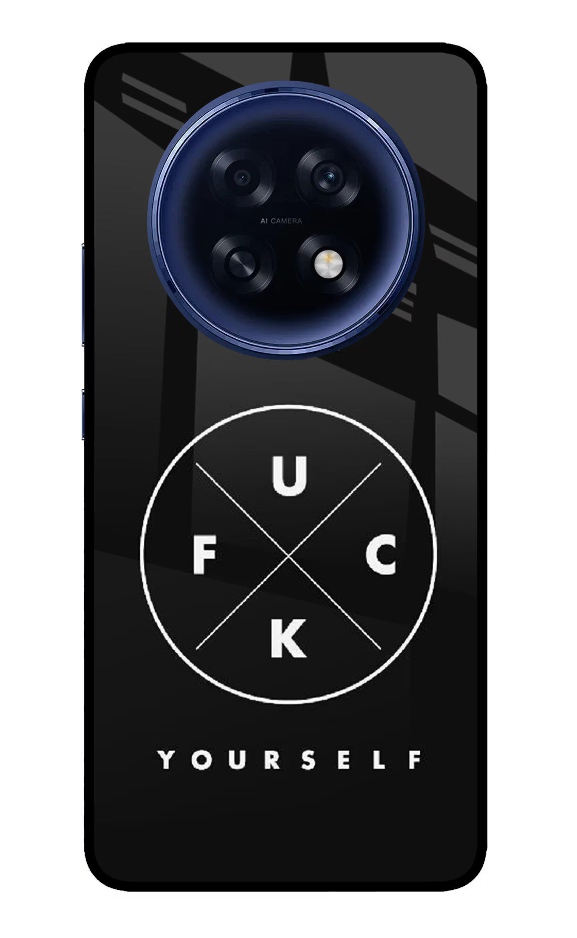 Go Fuck Yourself Oppo F31 Pro Plus 5G Glass Case